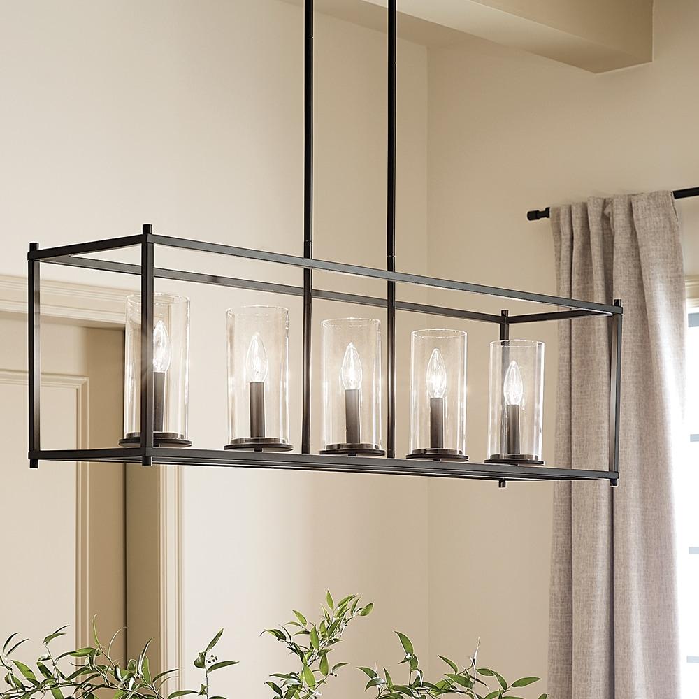 Kichler Lighting Crosby 5 - Light Chandelier in  Black