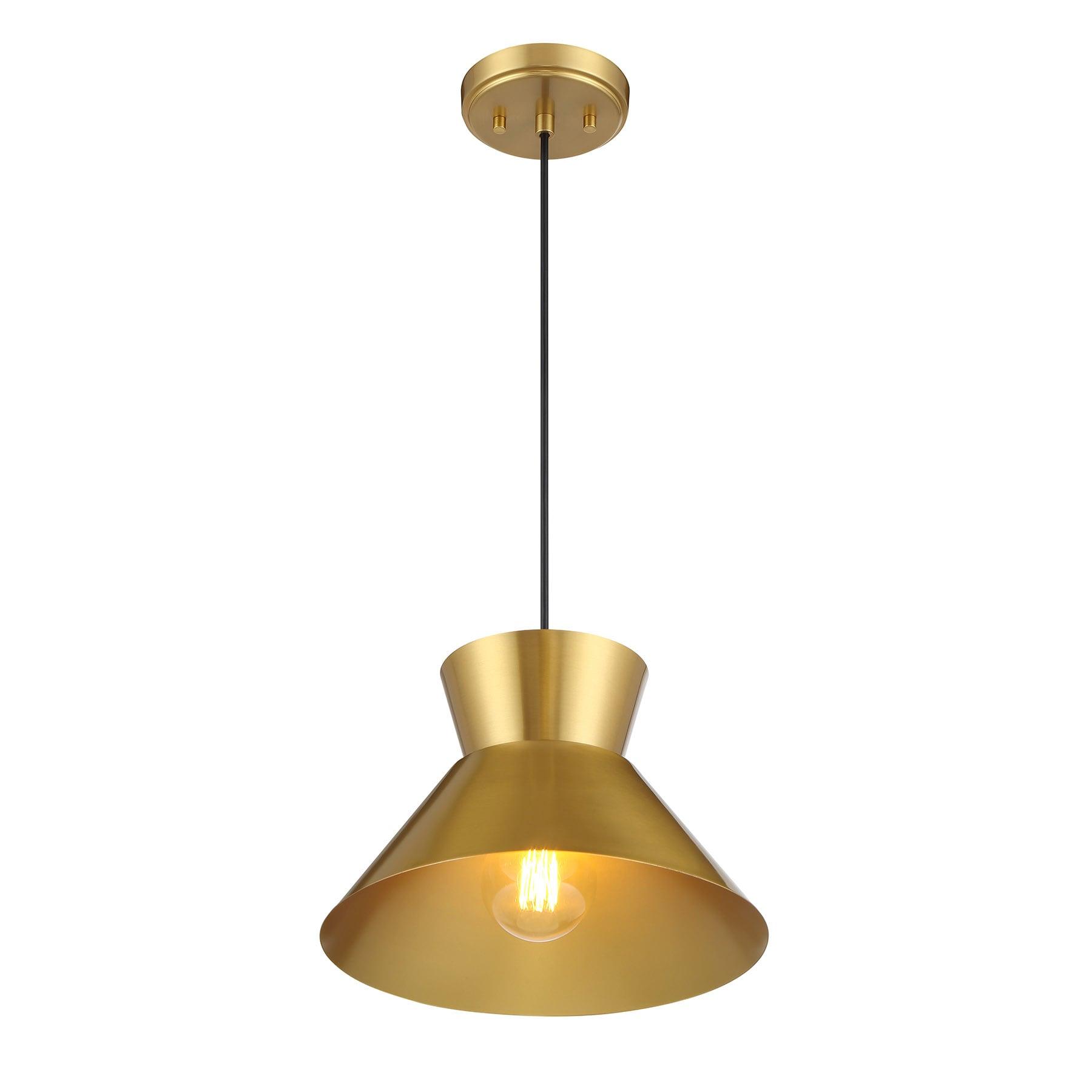 Bellevue Shp48057 12" Wide Pendant - Brass
