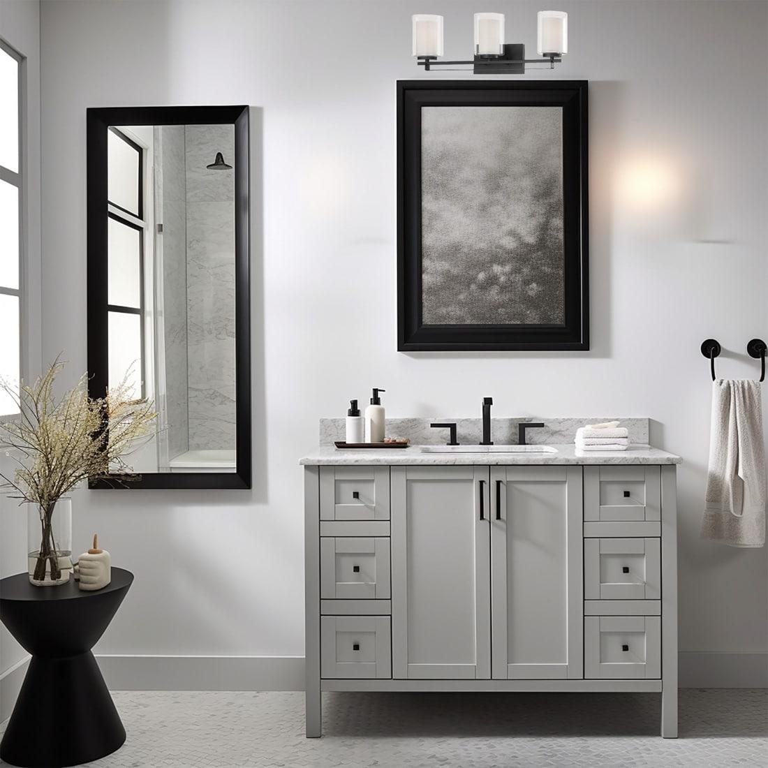 Minka Lavery - Parsons Studio - 3 Light Bath Bar in Transitional Style - 8.75