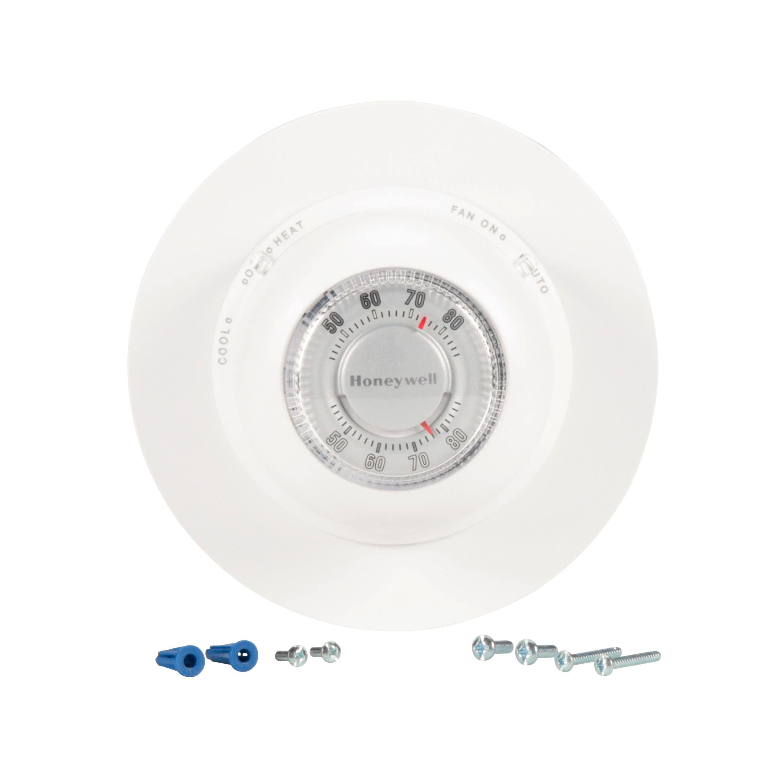 Honeywell Round Mechanical Thermostat Heat Only
