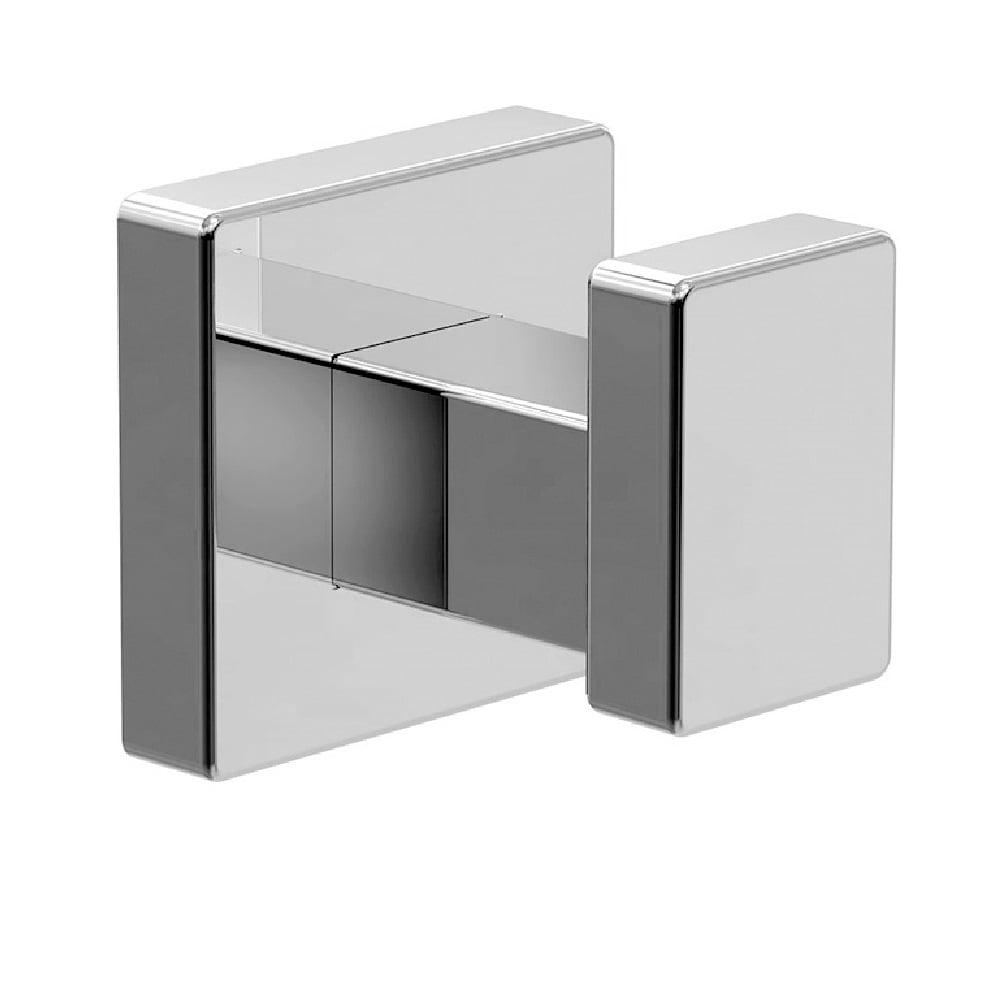 Polished Chrome Metal Duro Wall-Mounted Robe Hook