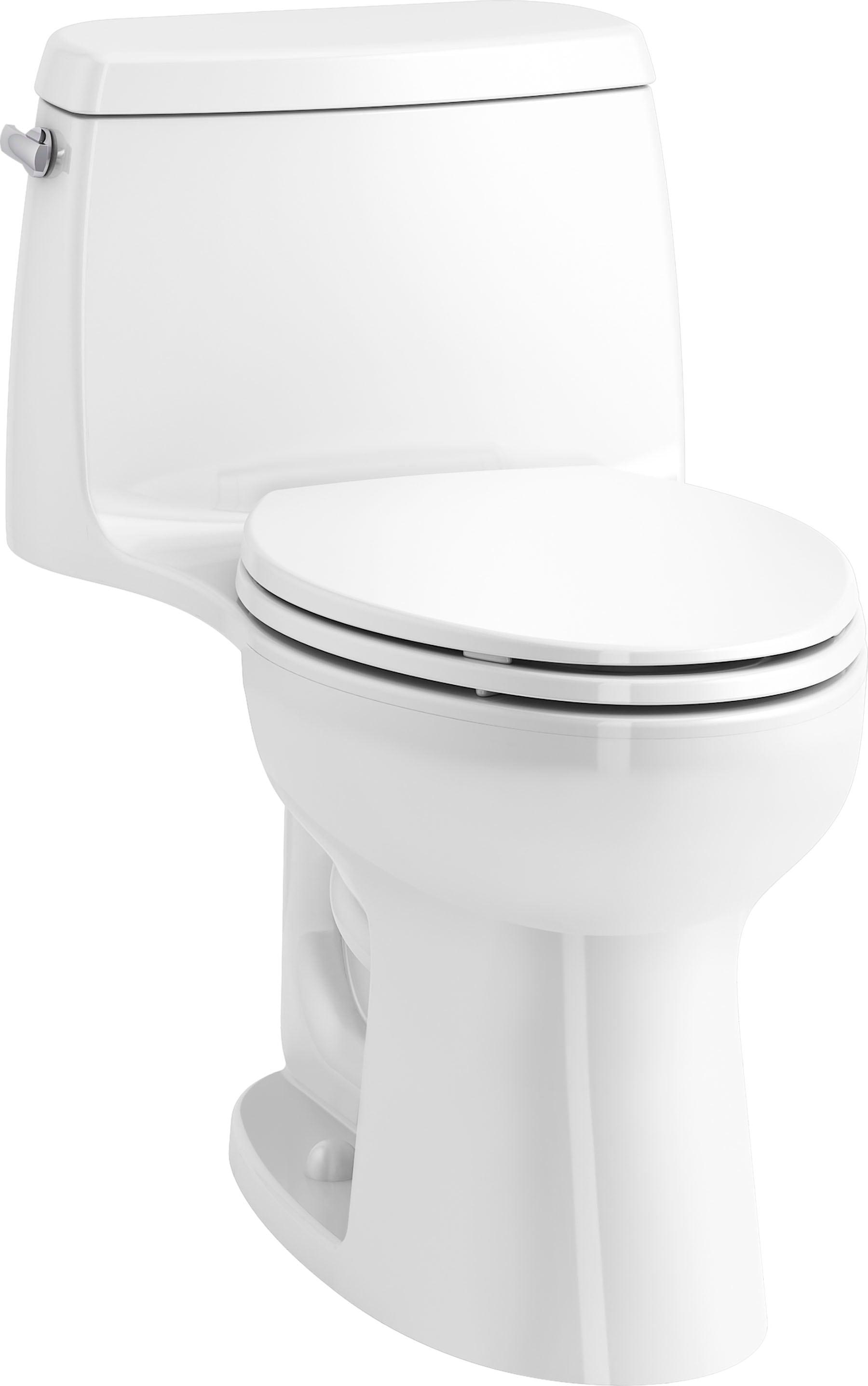 Santa Rosa One-Piece Compact Elongated 1.6 Gpf Toilet With Revolution 360 Swirl Flushing Technology