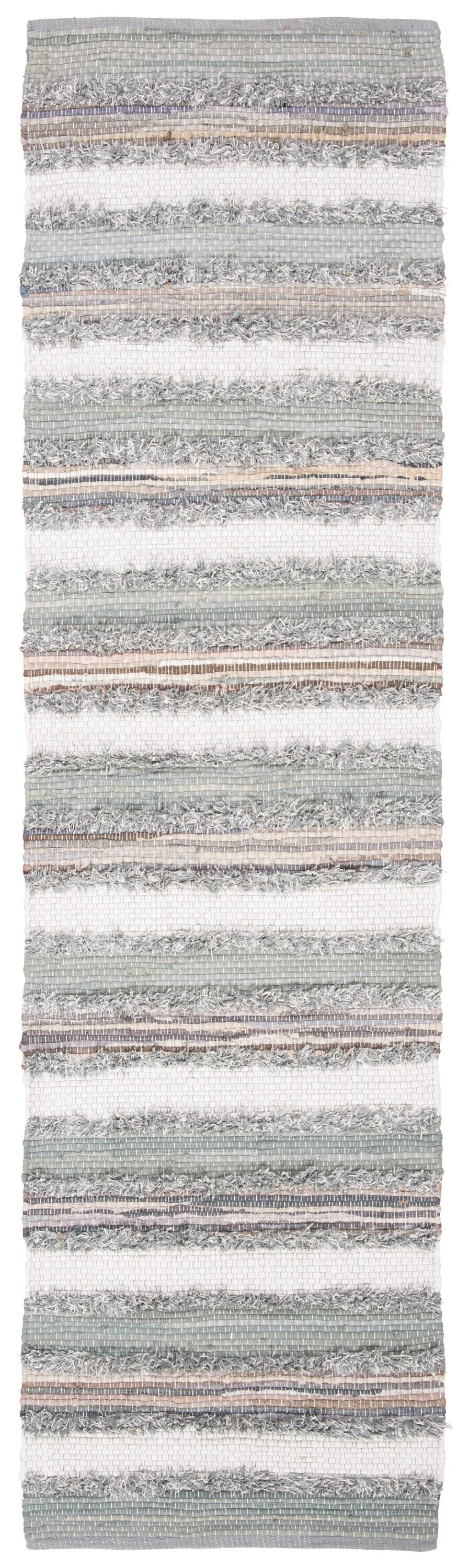 Montauk MTK951 Hand Woven Runner Rug - Grey/Multi - 2'3"x8' - Safavieh.