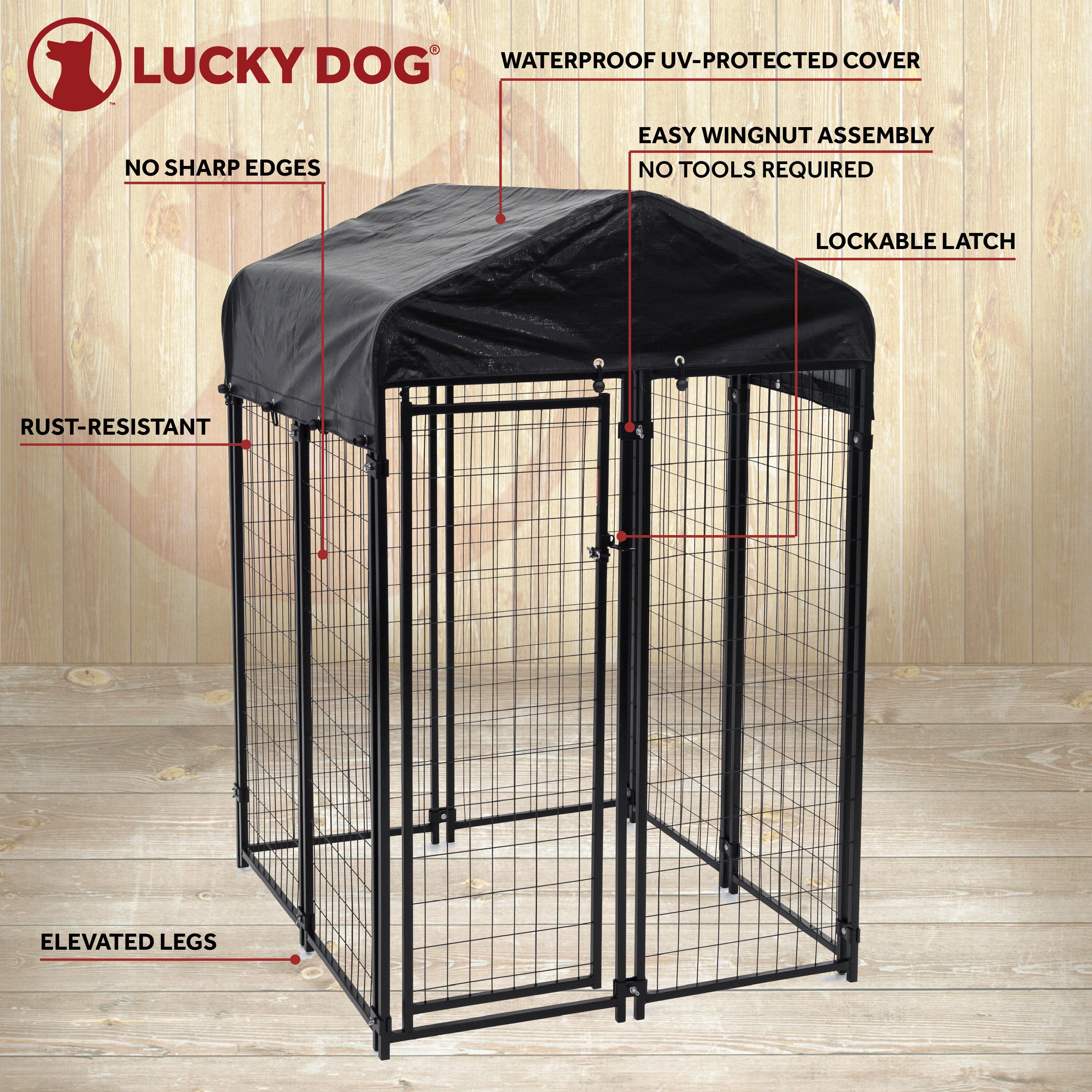 Lucky Dog Uptown Yard Kennel