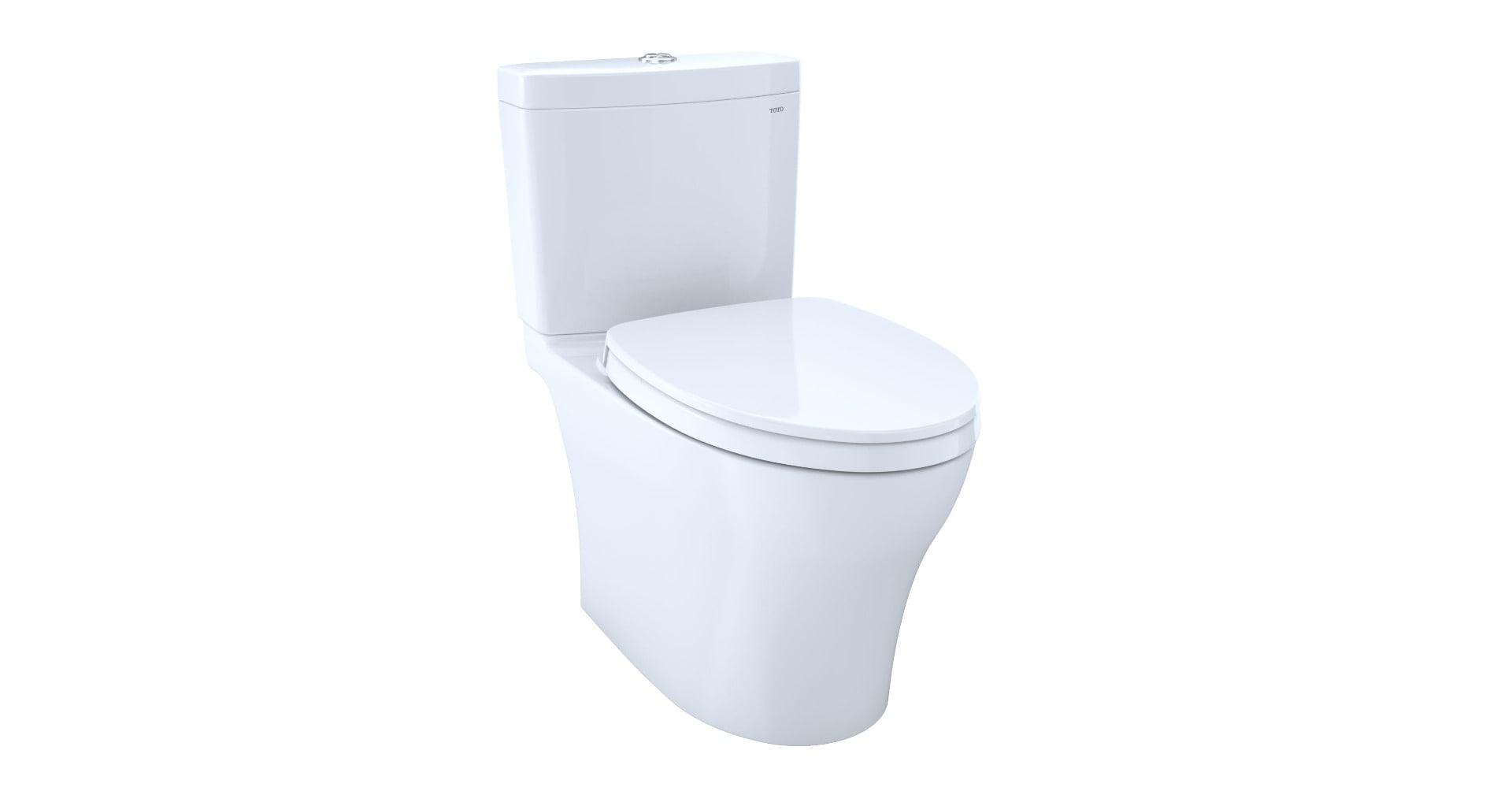 Aquia® Dual-Flush Elongated Two-Piece Toilet with Tornado Flush (Seat Included)