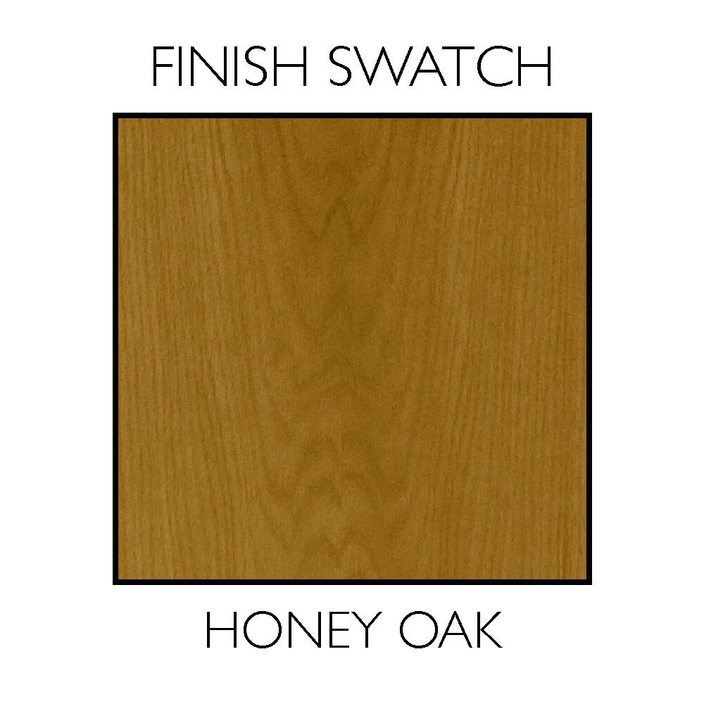 Design House 36" Tri-View Wall Mount Bathroom Medicine Cabinet, Honey Oak