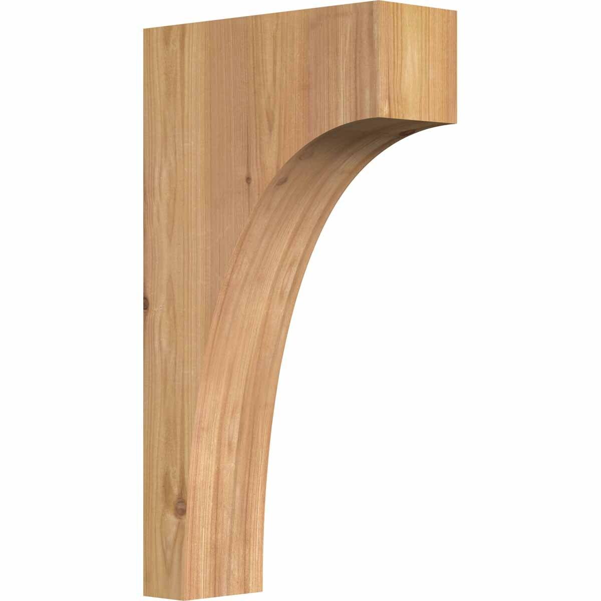 18" Huntington Smooth Western Red Cedar Corbel