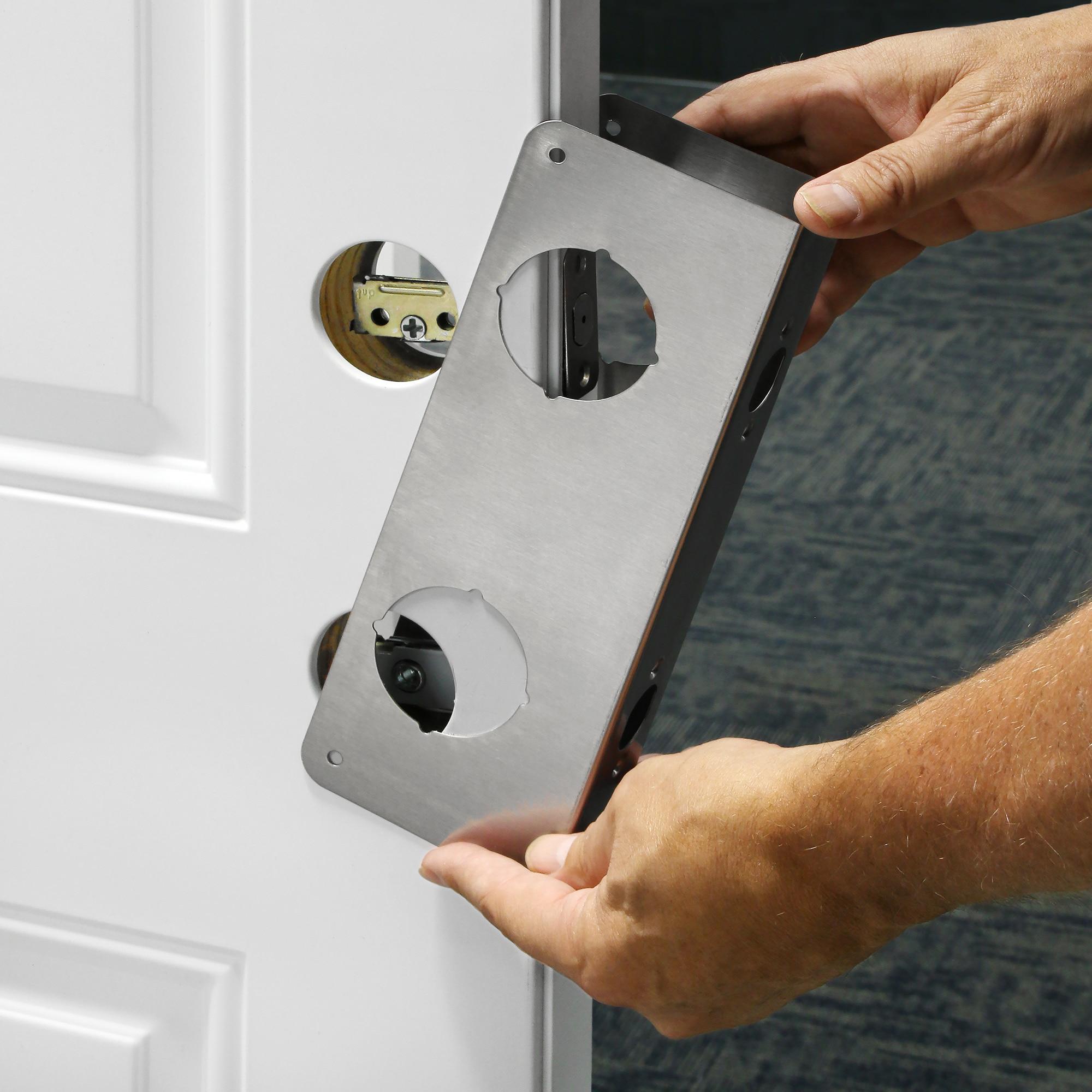 Prime-Line Lock and Door Reinforcement Plate (Single Pack)
