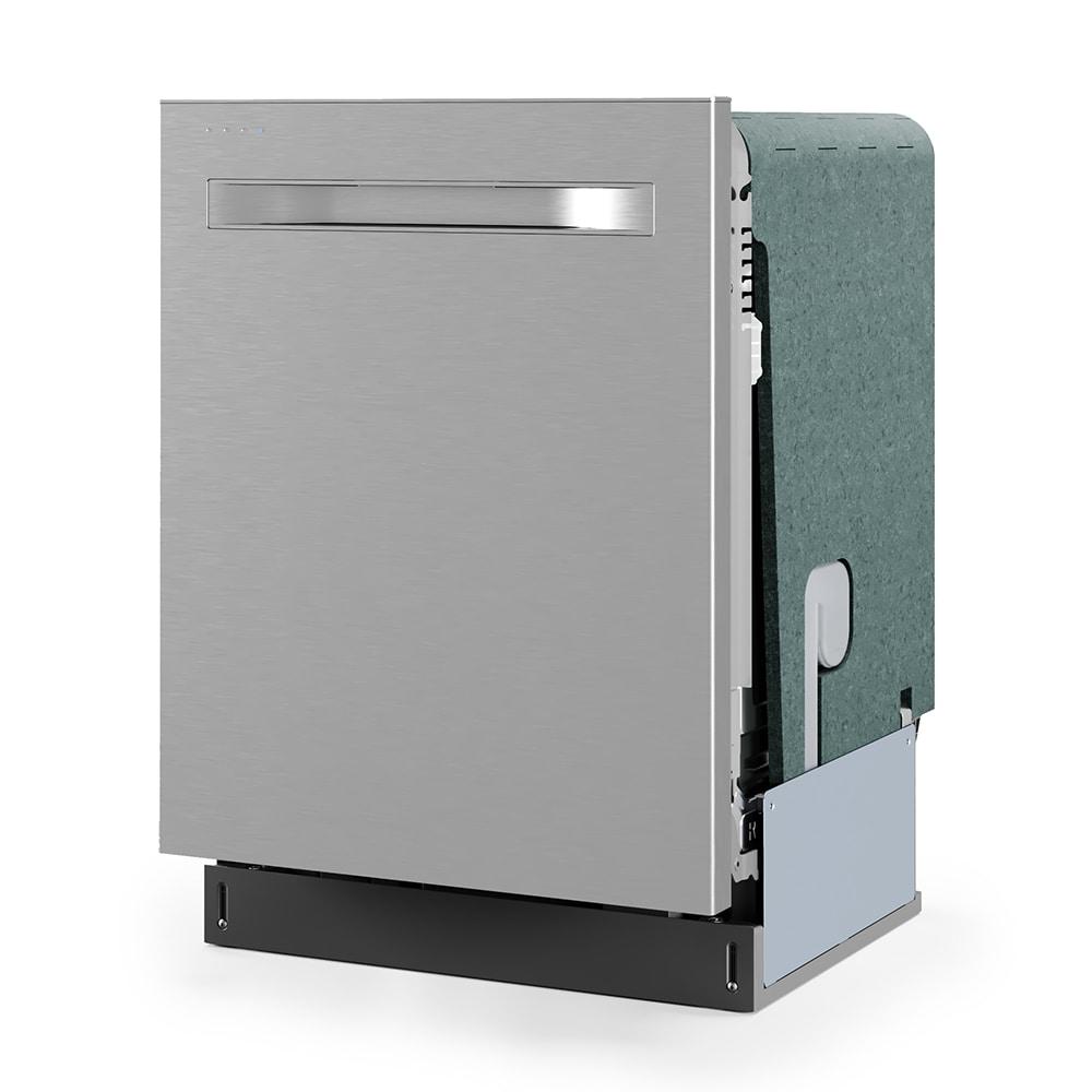 Midea Ultra-Quiet, Built-in dishwasher with Wi-Fi and Targeted Wash Zones, MDT24P5AST, Stainless Steel