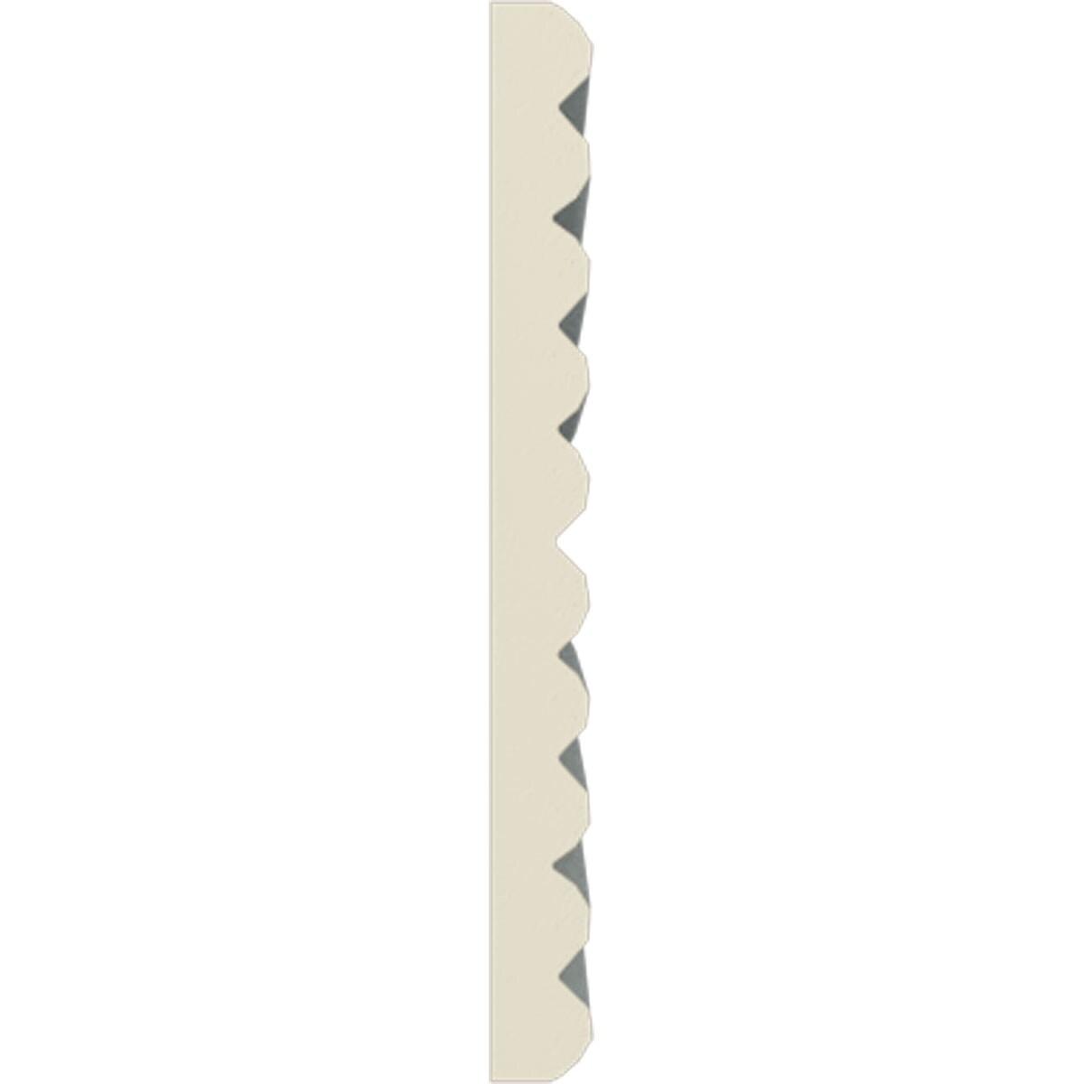 Ekena Millwork 4"H x 3/8"P x 94 1/2"L Fluted Panel Moulding