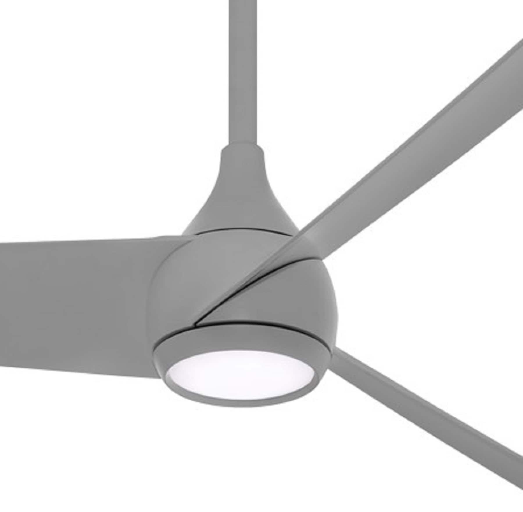 Minka Aire 52'' 3 - Blade LED Smart Standard Ceiling Fan with Remote Control and Light Kit Included