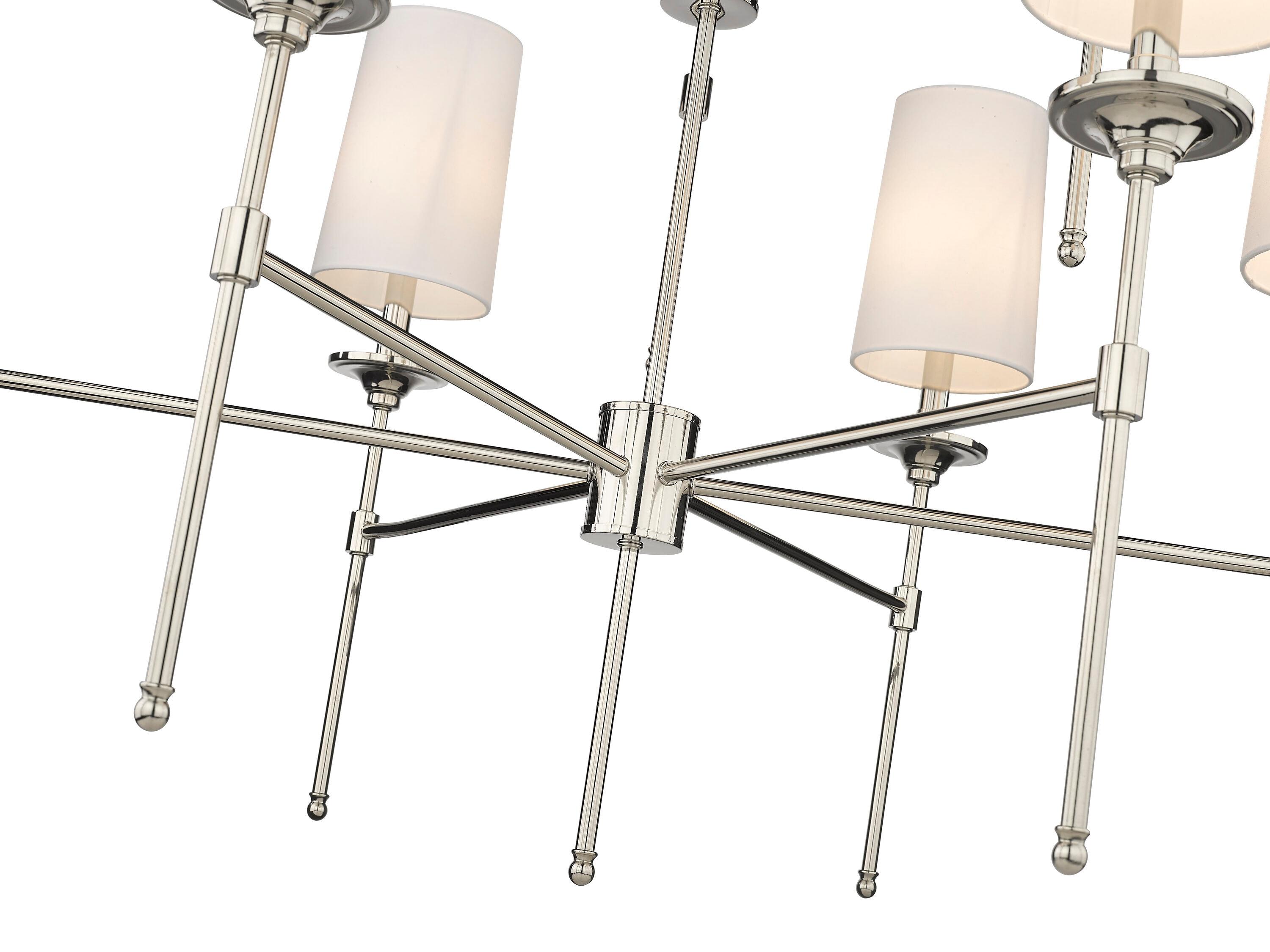 Three Posts™ Hayse 9 - Light Dimmable Chandelier