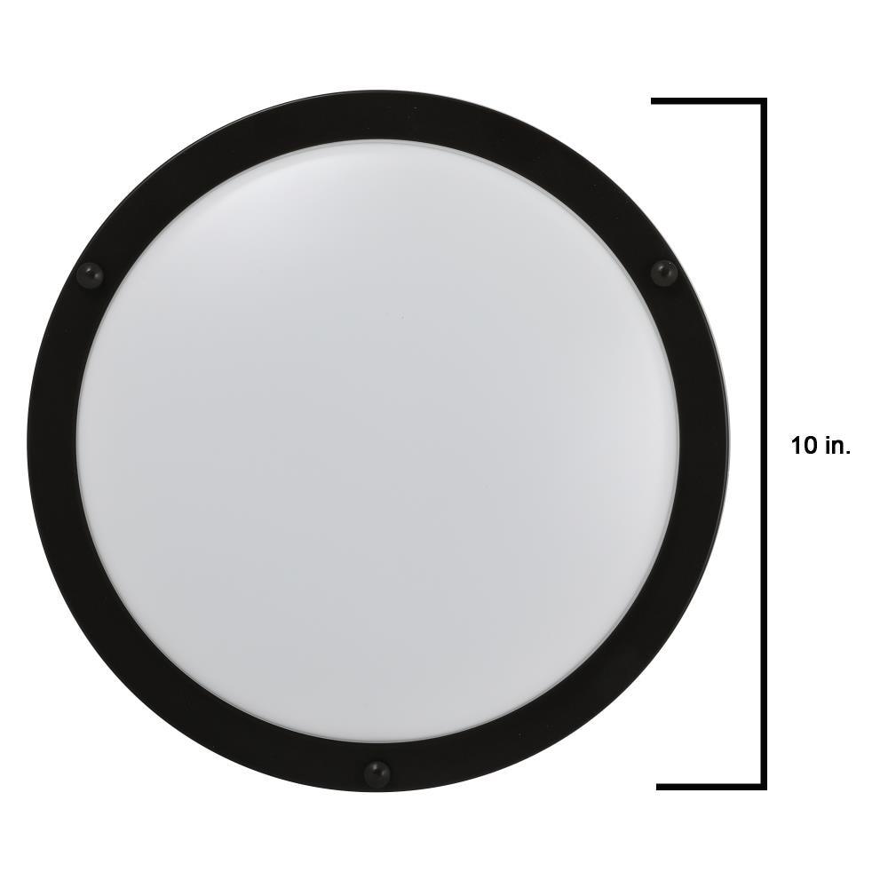 Contemporary 10'' Oil Rubbed Bronze LED Flush Mount Ceiling Light