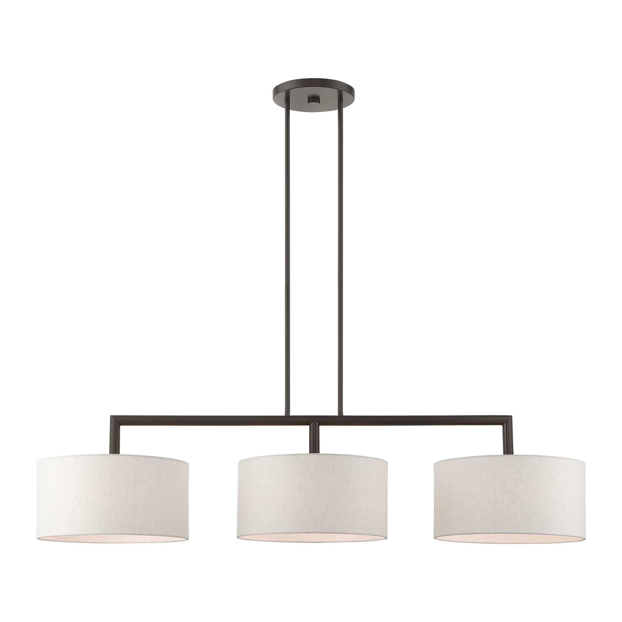 Livex Lighting Meridian 3 - Light Chandelier in  English Bronze
