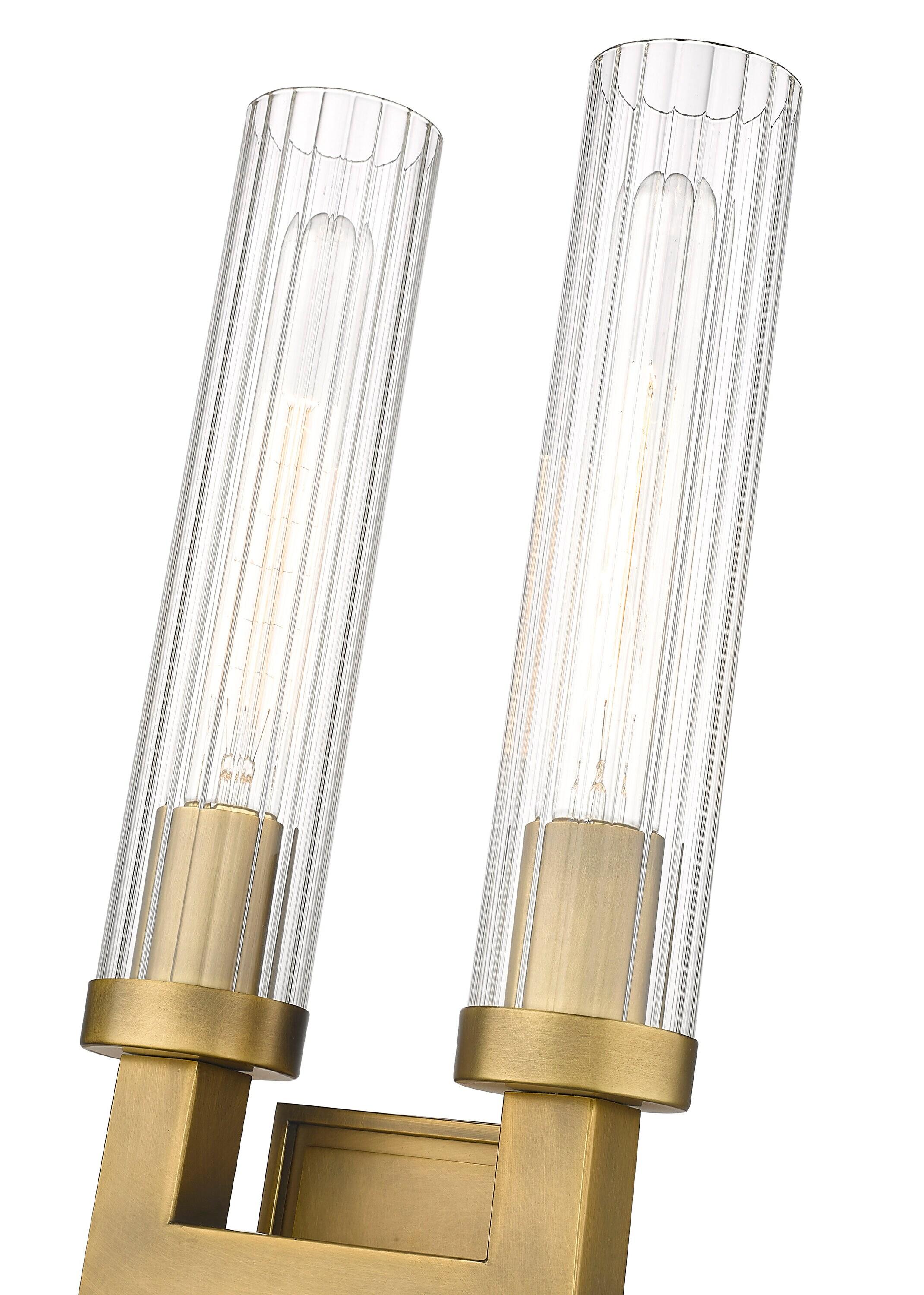 Z-Lite Beau 2 - Light Wall Light in  Rubbed Brass