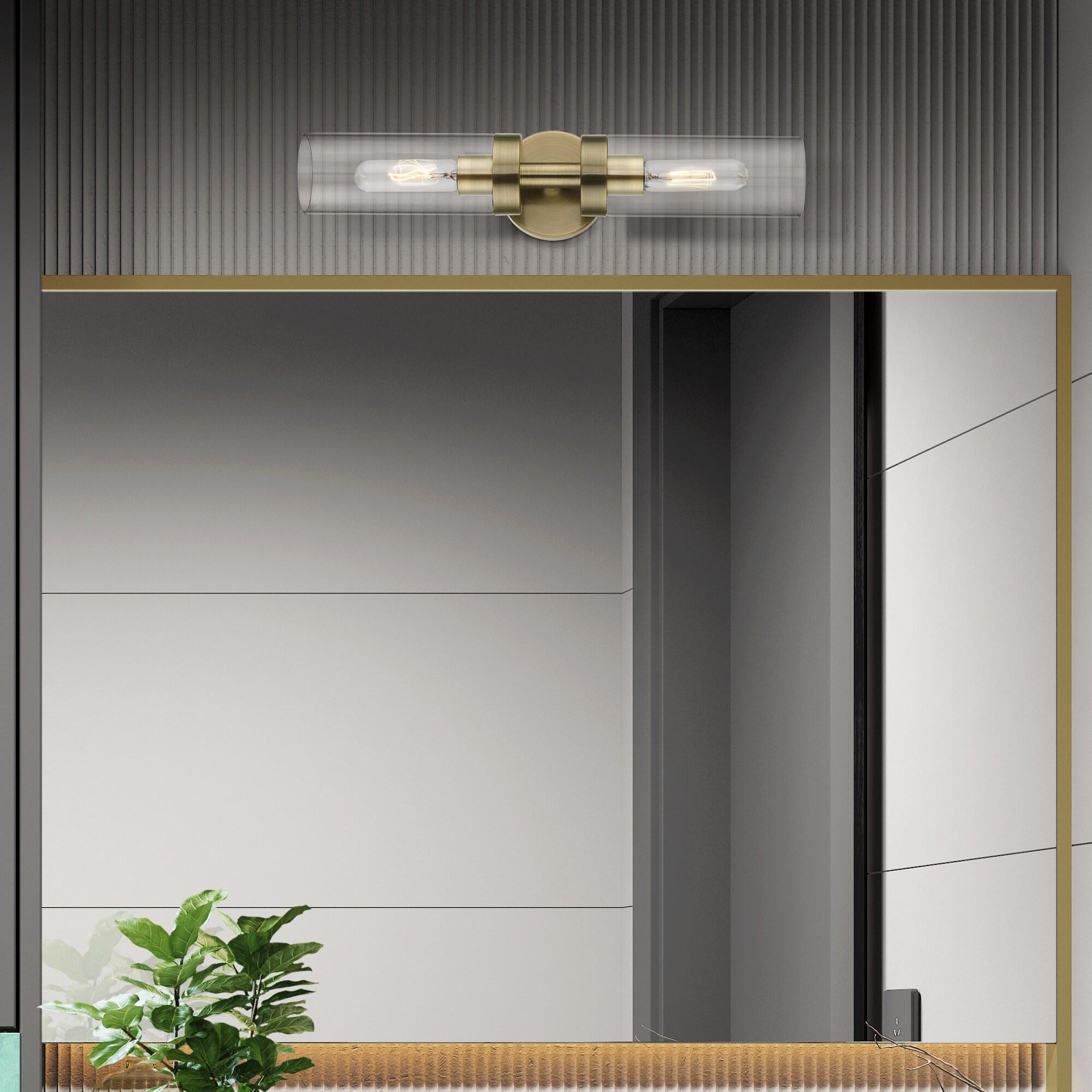 Livex Lighting Ludlow 2 - Light Vanity in  Antique Brass