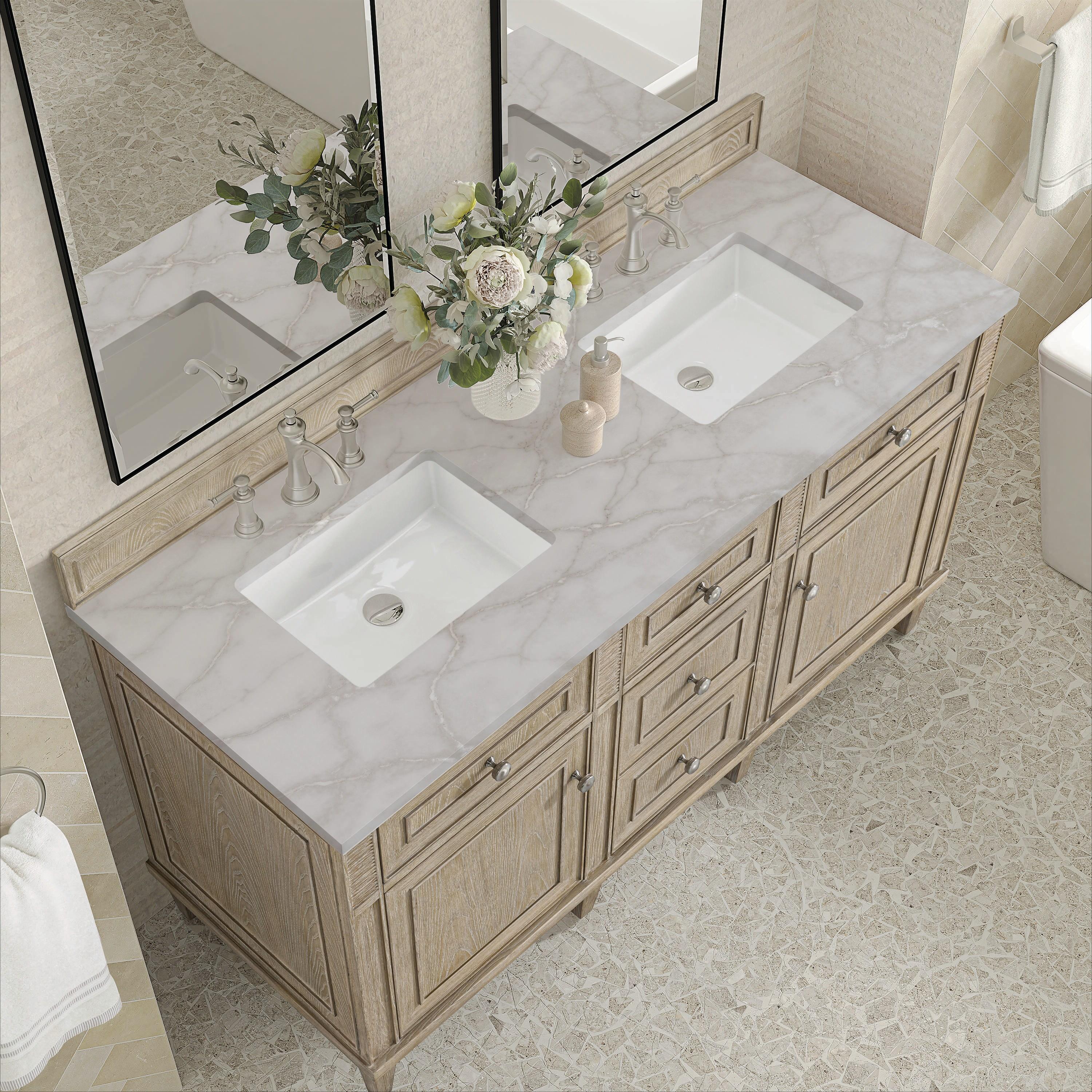 Lorelai 60'' Double Bathroom Vanity with Top