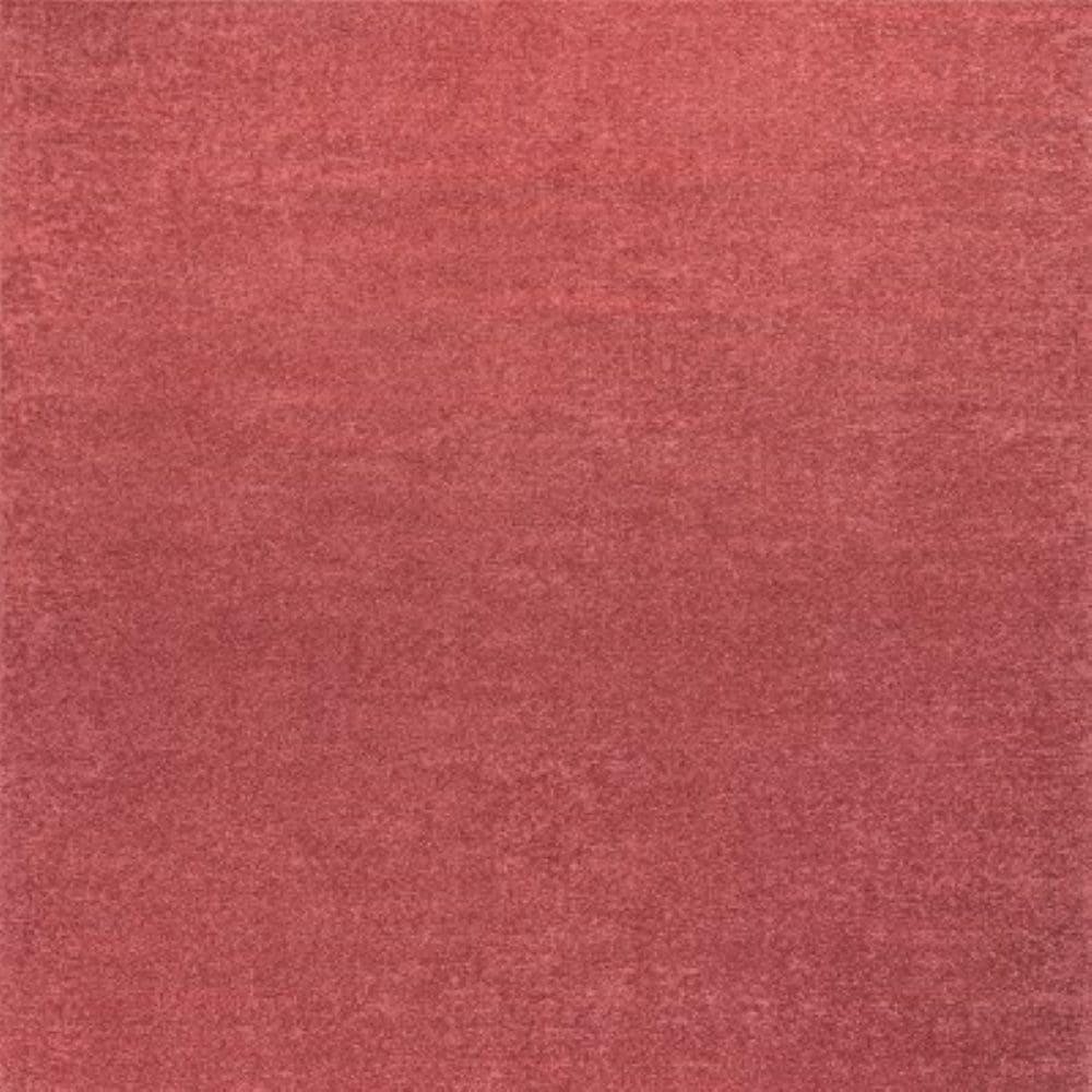 JONATHAN Y SEU100E-9 Haze Solid Low-Pile Red 9 ft. x 12 ft. Area Rug, Coastal Bohemian, Pet Friendly, Stain Resistant, Easy to Clean, for Living Room; Kitchen, Bedroom