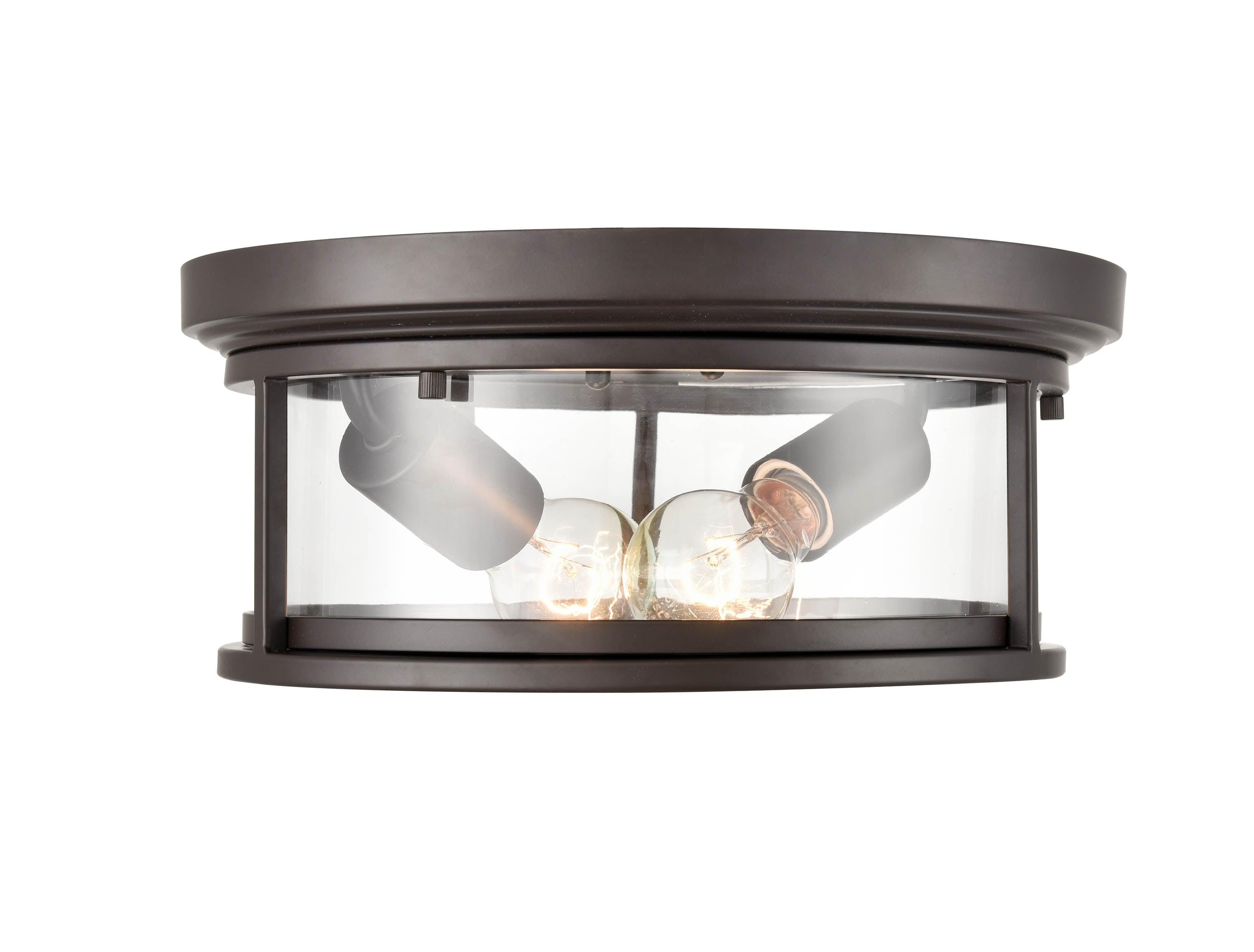 Millennium Lighting Bresley 2 - Bulb Outdoor Flush Mount