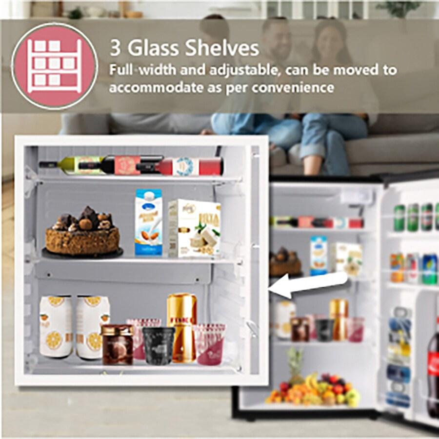 Equator Advanced Appliances Conserv 20in STAINLESS Compact Refrigerator 4.5cF Reversible Door 110V