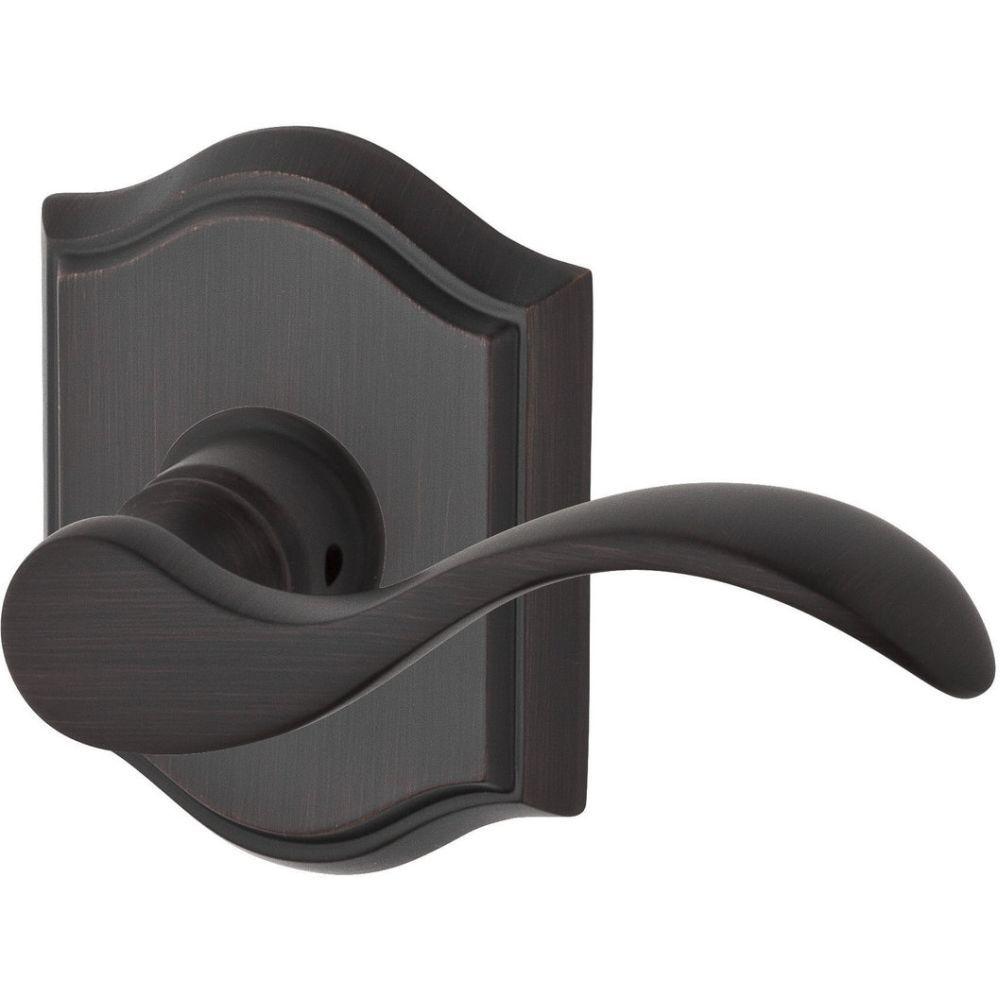 Curve Passage Door Lever with Traditional Arch Rose