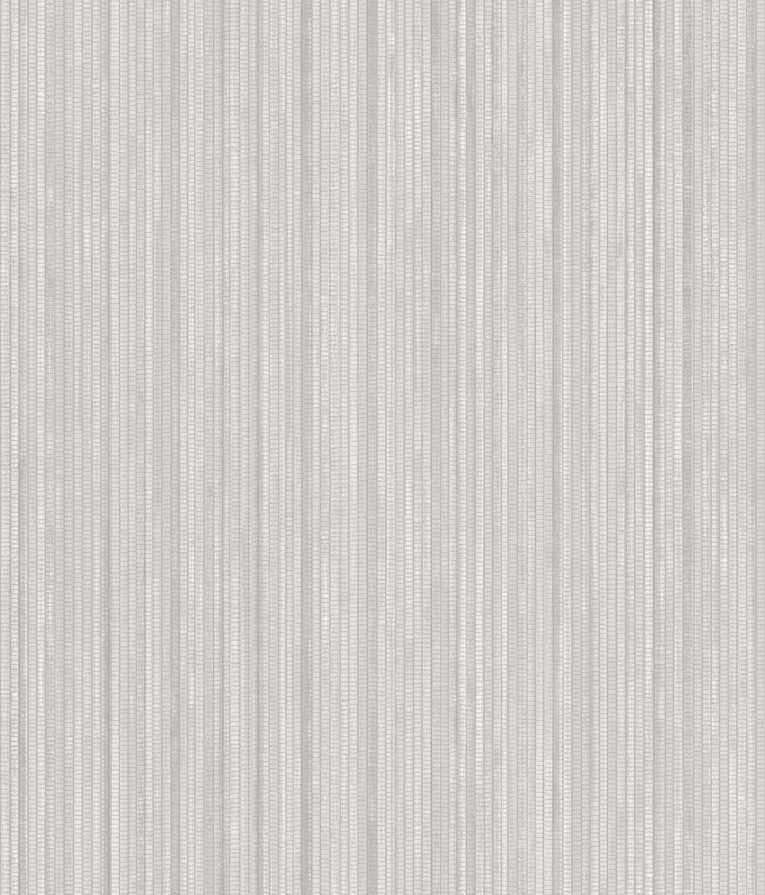 Tempaper & Co.® Faux Grasscloth Removable Peel and Stick Wallpaper, Textured Sterling Silver, 28 sq. ft.: Vinyl, Self-Adhesive