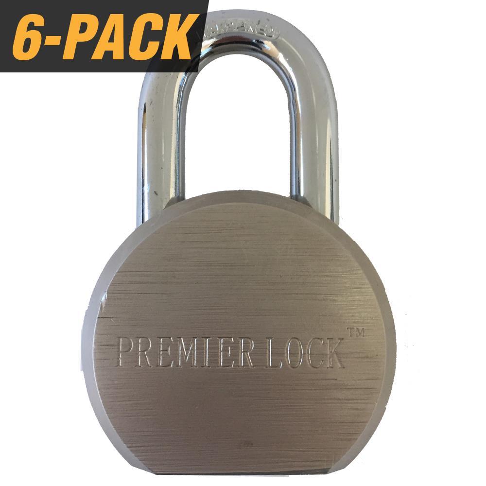 Premier Lock Padlocks (Set of 6)