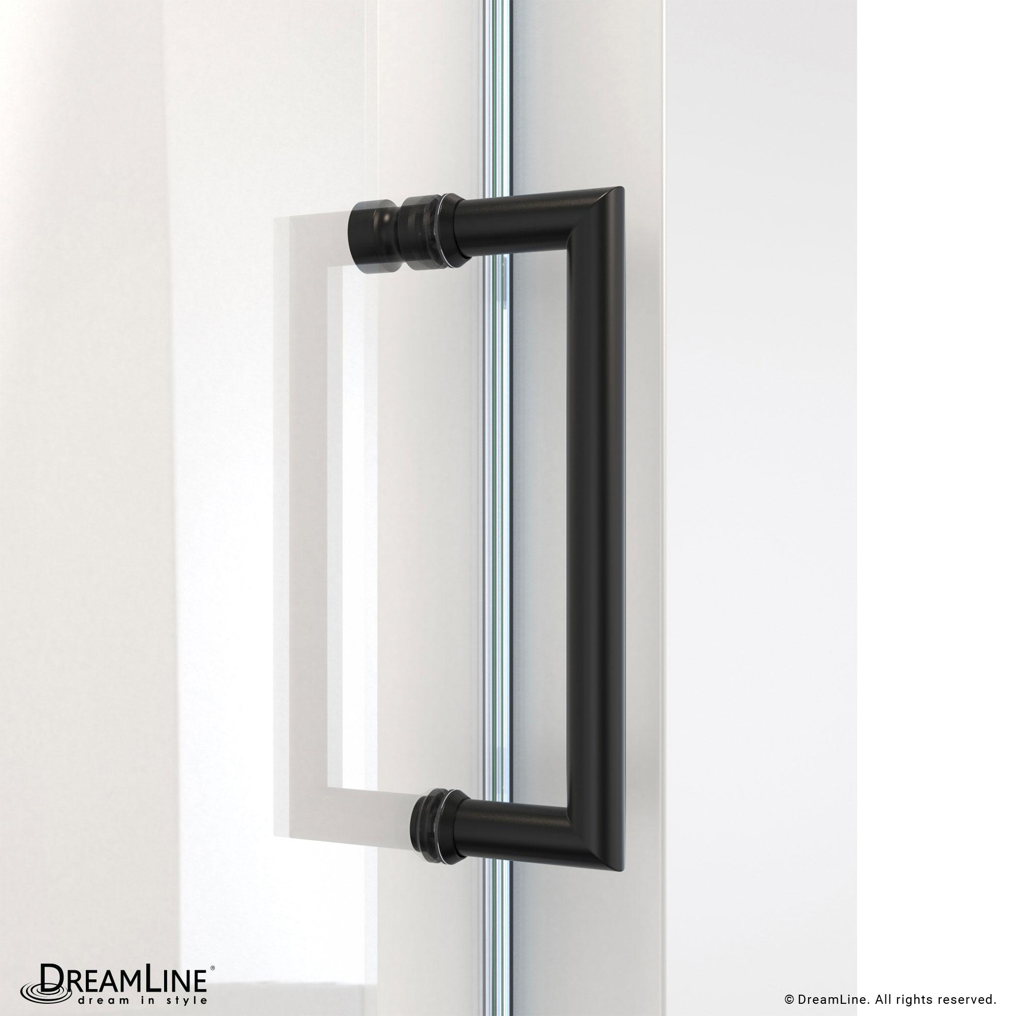 DreamLine Mirage-X 55 - 59 inch W x 71 inch H Frameless Sliding Shower Door