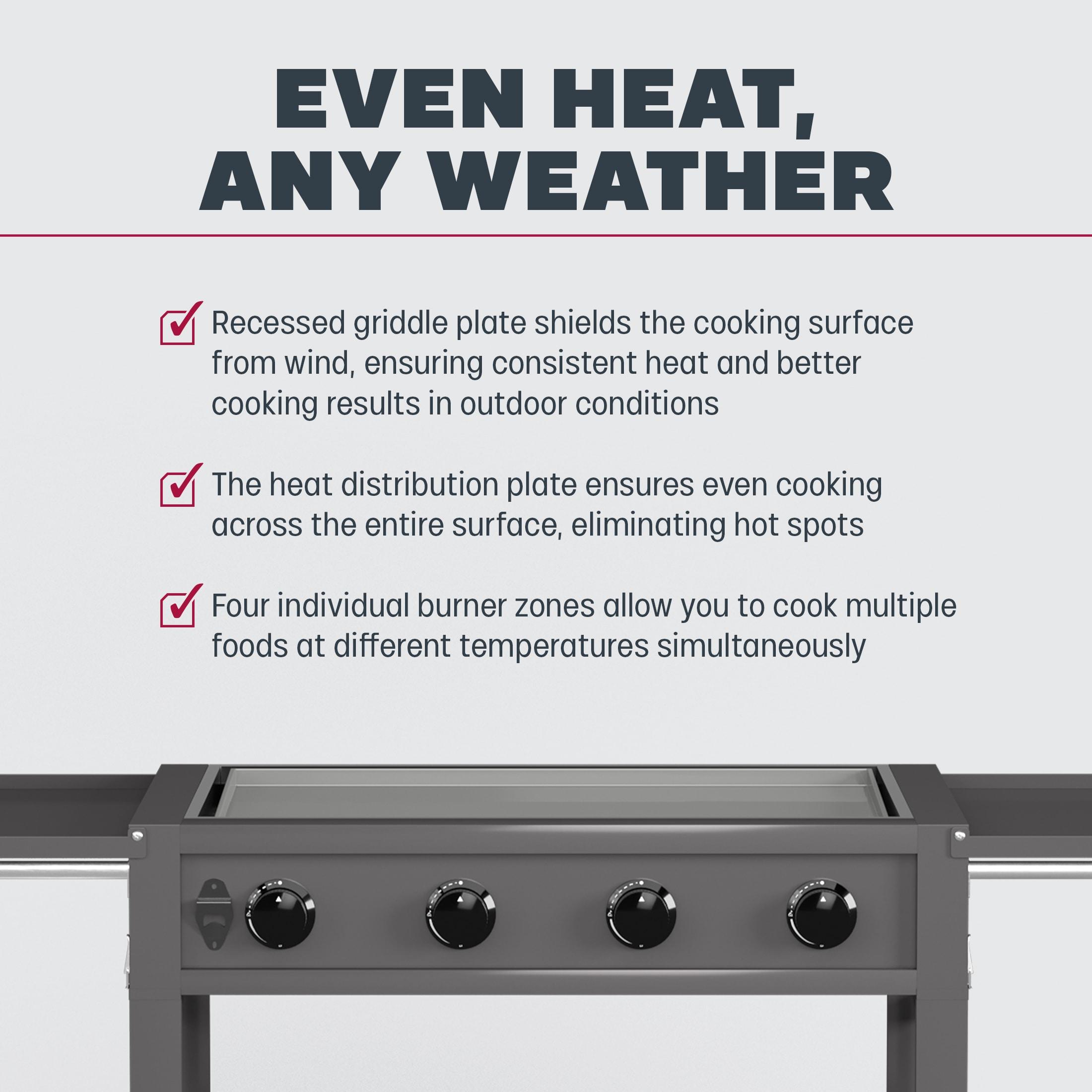 TYTUS Fresno 4 - Burner Gas Griddle