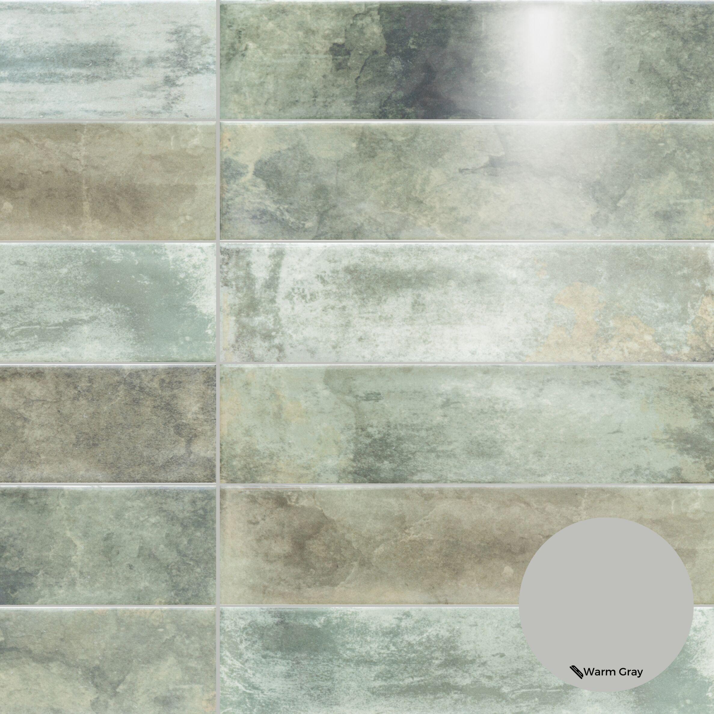 Avila 3" x 12" Ceramic Brick Look Subway Wall Tile