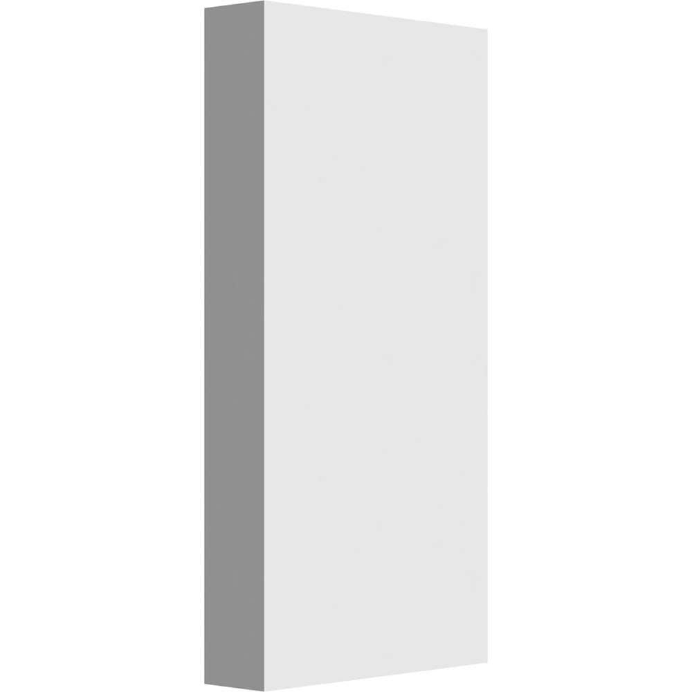 Ekena Millwork Standard Foster Plinth Block with Square Edge