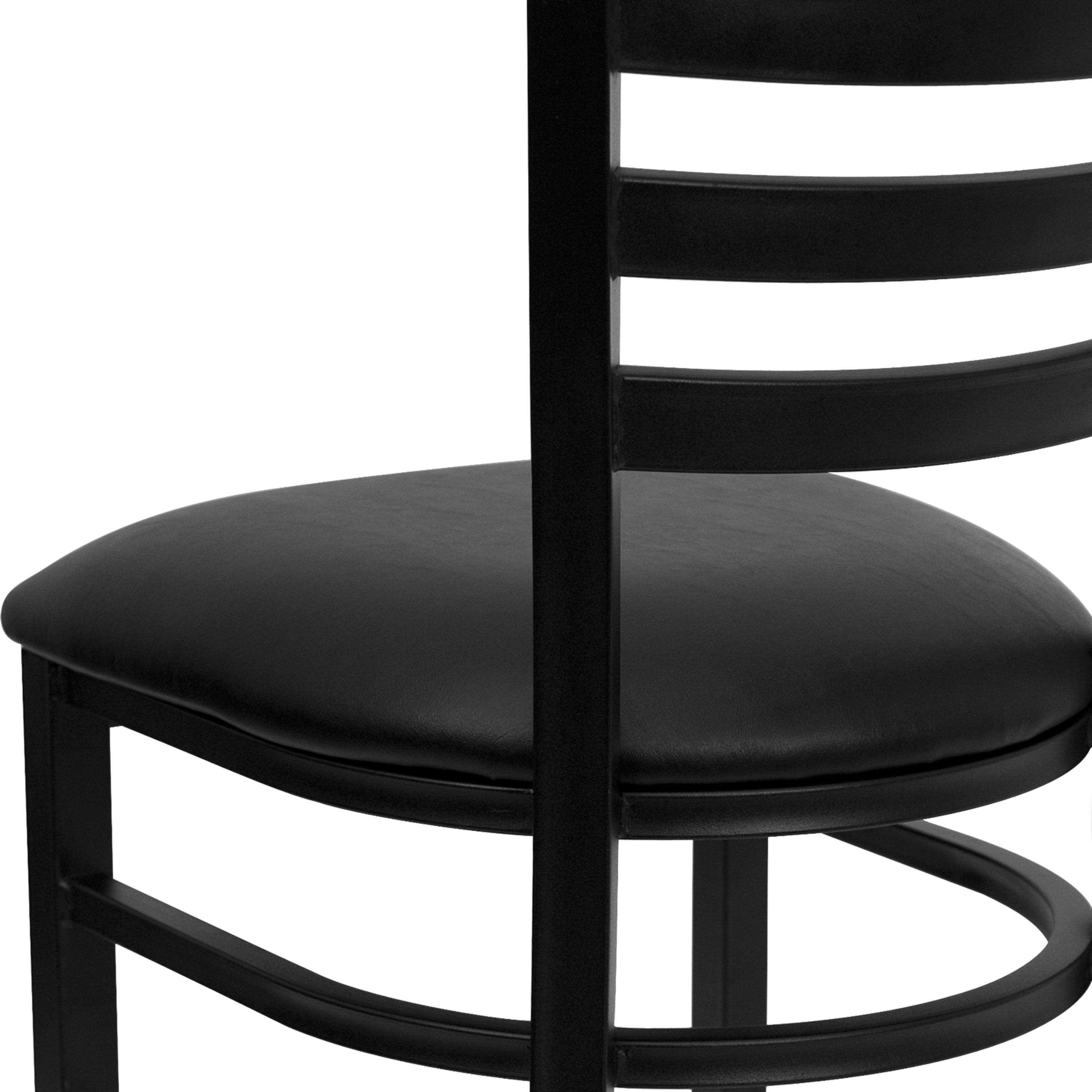 Kendall Ladder Back Metal Restaurant Chair