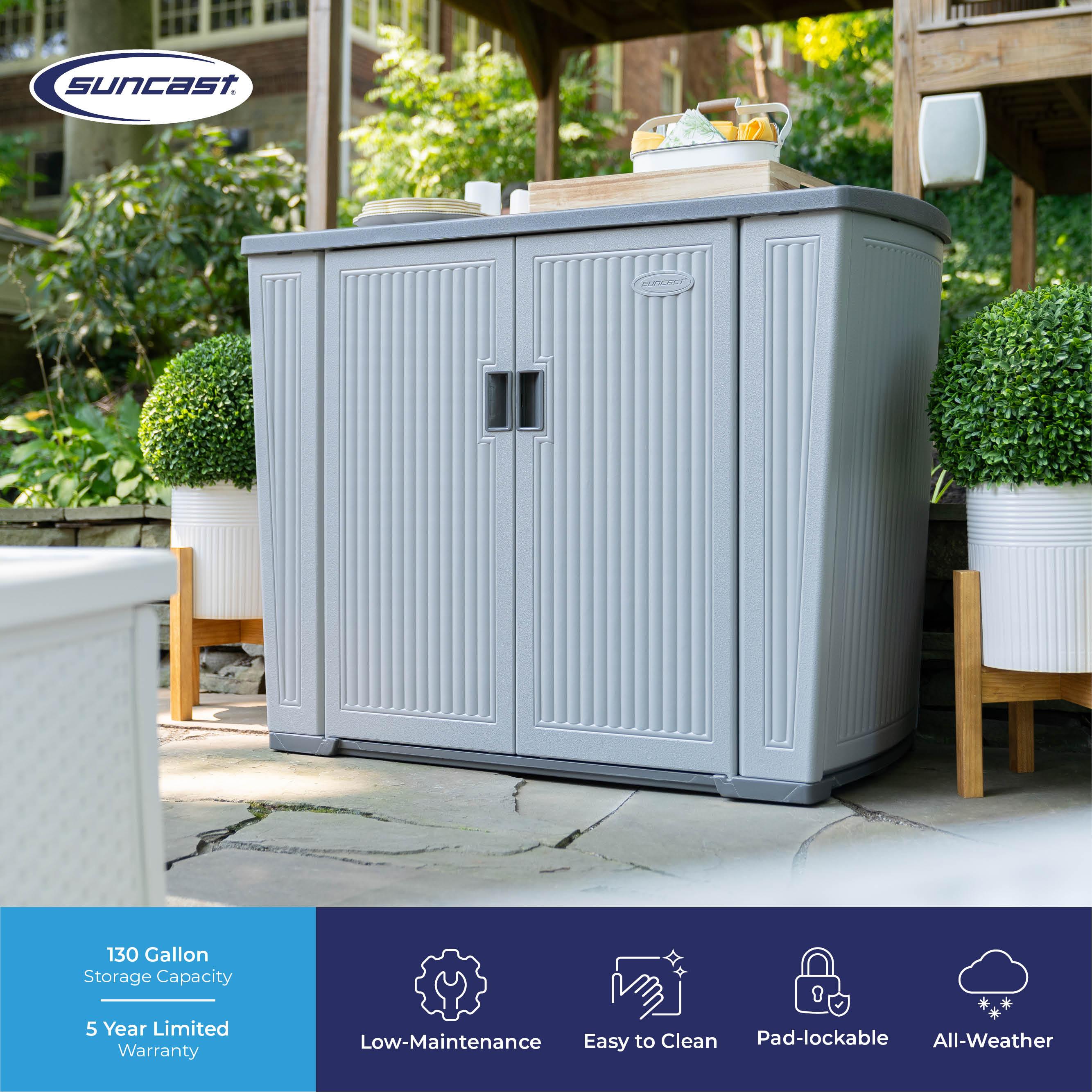 Suncast Suncast 130 Gallon Water Resistant Deck Box