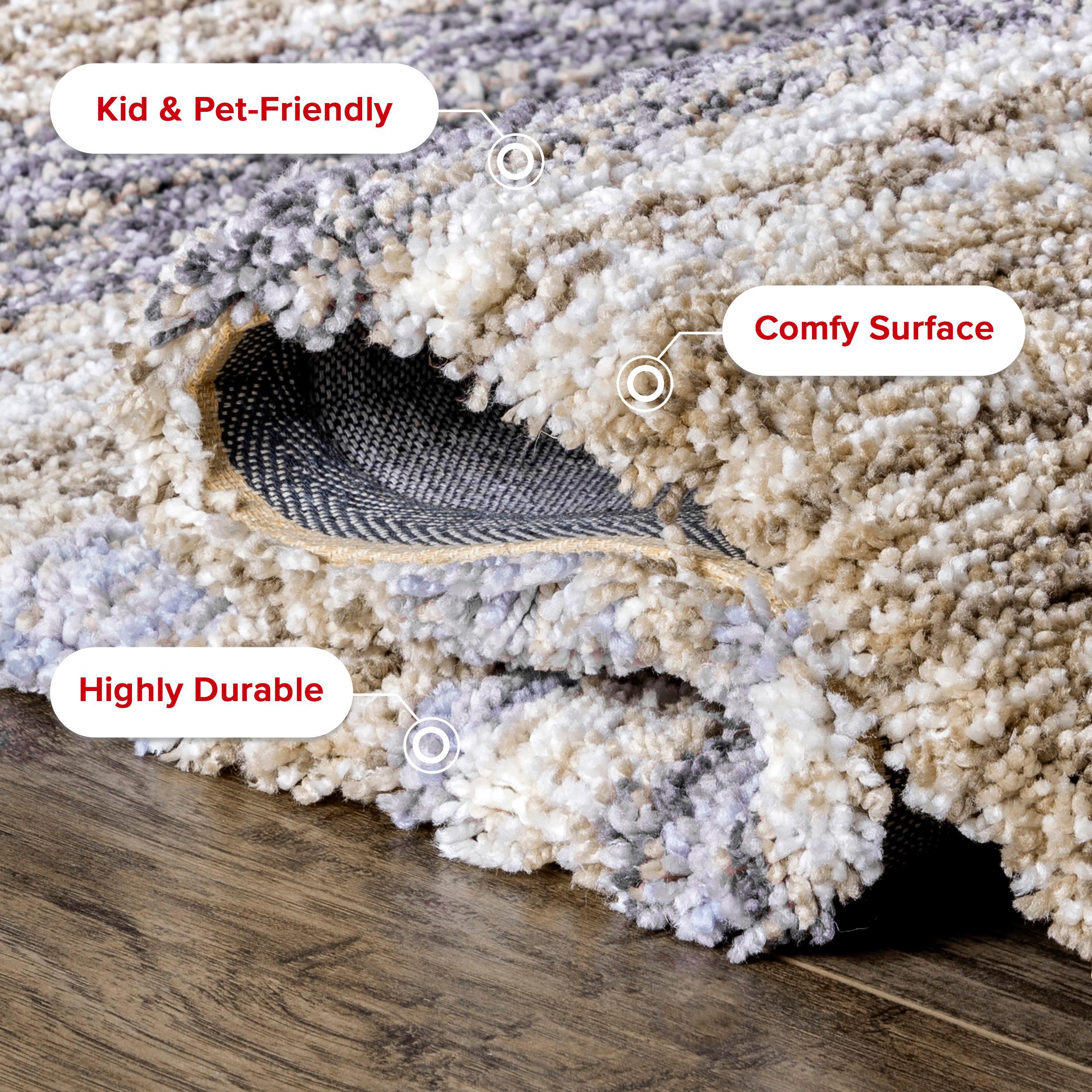 8'x10' Drey Ombre Shag Area Rug Denim - nuLOOM