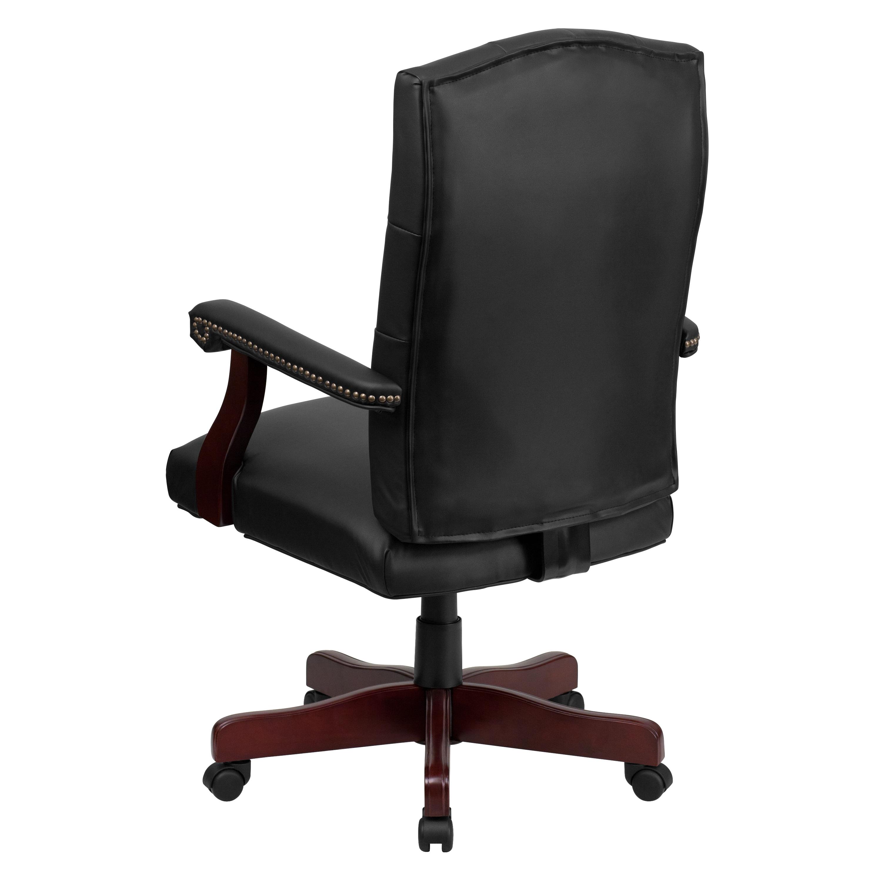 Flash Furniture Executive Swivel Office Chair with Arms