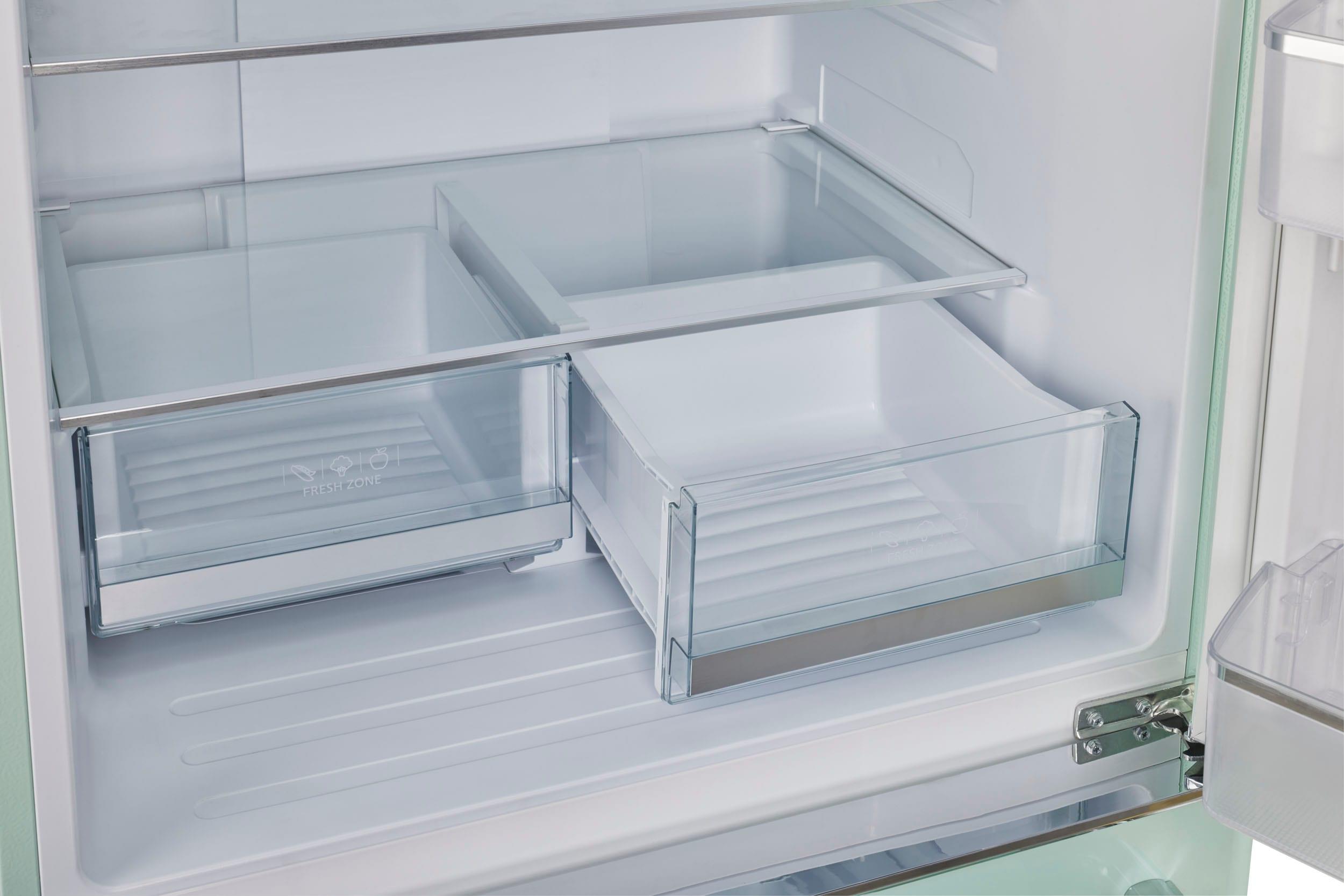 Unique Appliances Classic Retro 30" Frost-Free 17.7 cu. ft. Energy Star Certified Bottom Freezer Refrigerator UGP-510L LG AC