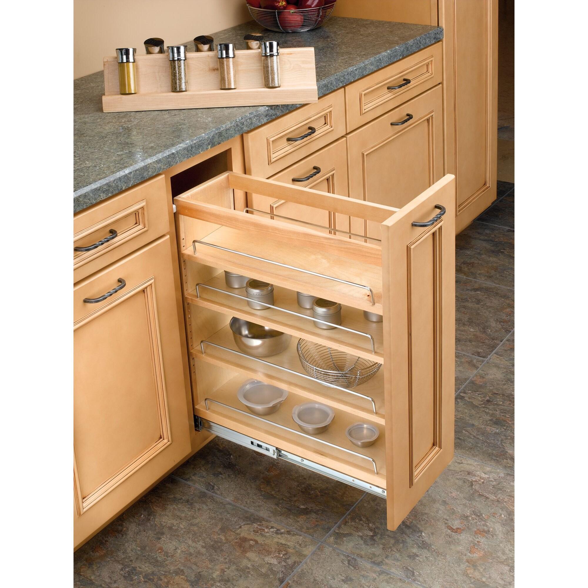 Rev-A-Shelf Pull Out Kitchen Cabinet Organizer Pantry Spice Rack