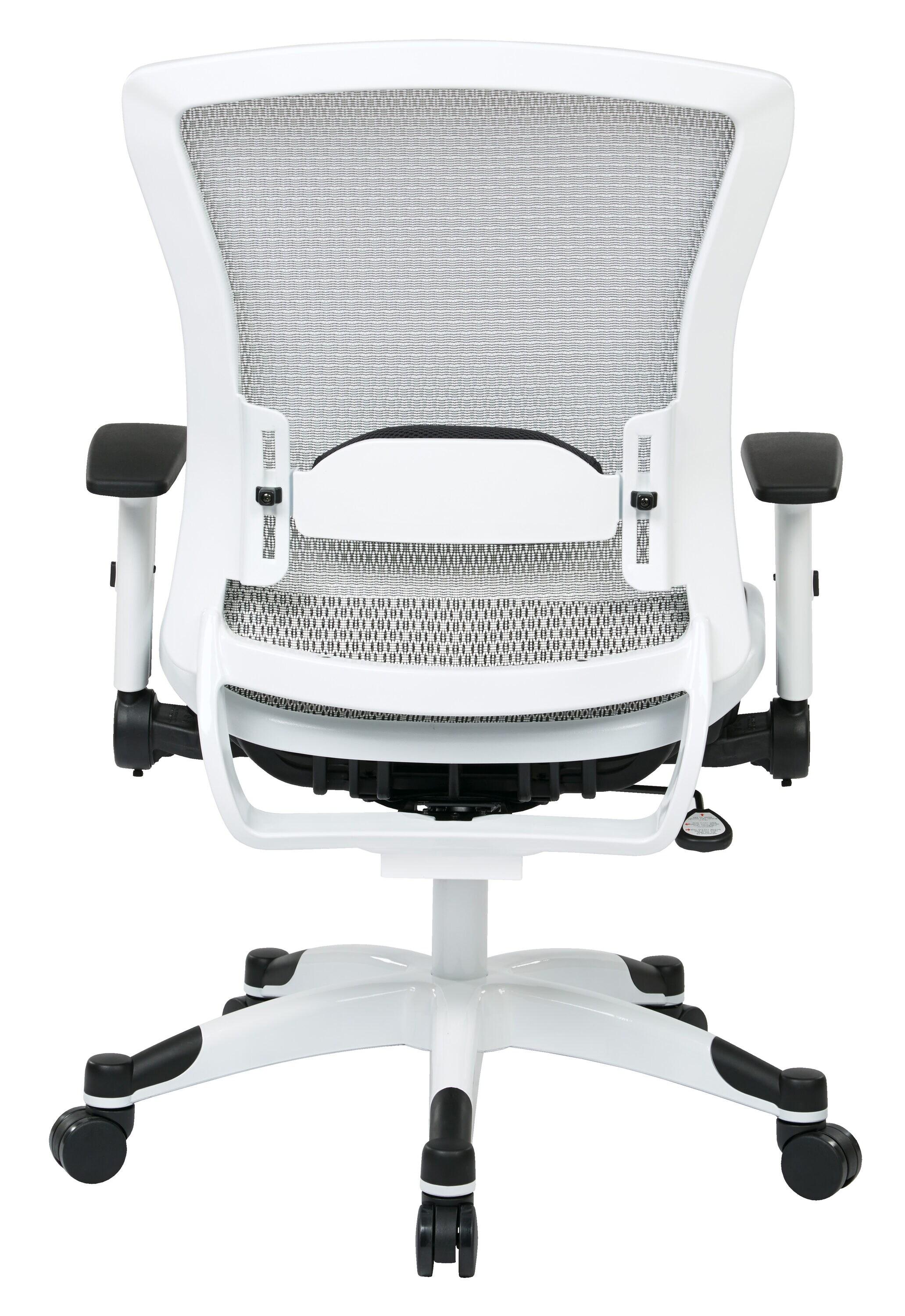 SPACE Seating White Frame Managers Chair