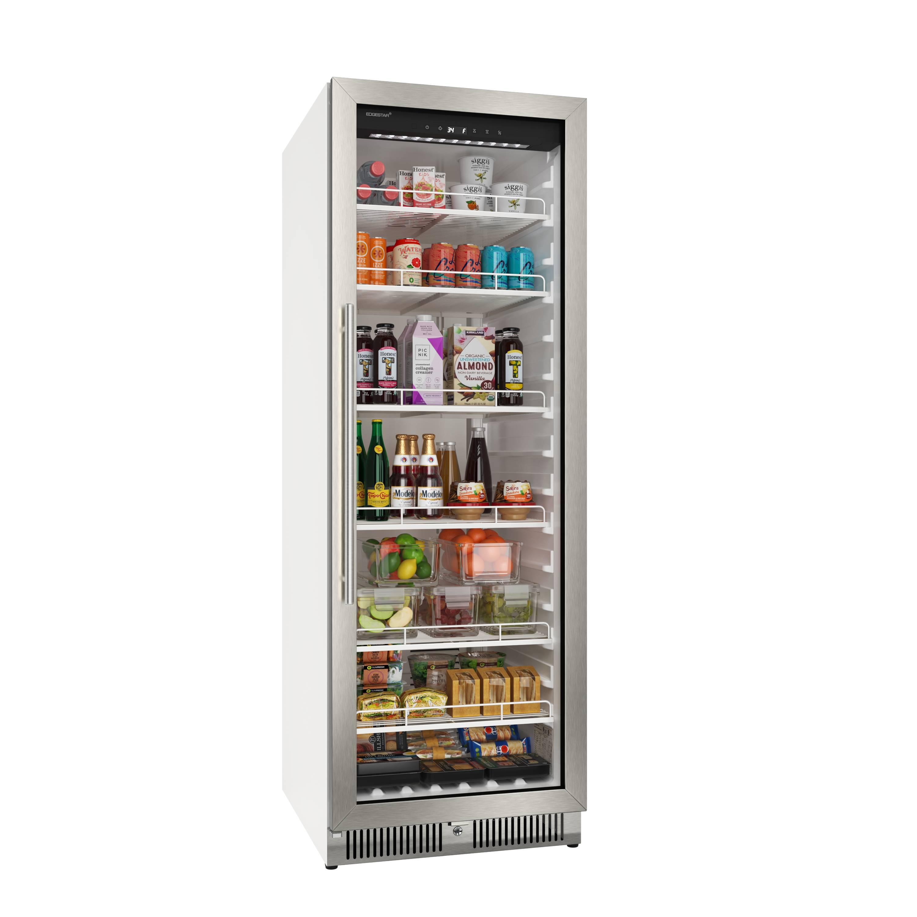Edgestar Vbm131 24" Wide 13.7 Cu. Ft. Commercial Beverage Merchandiser - Stainless Steel