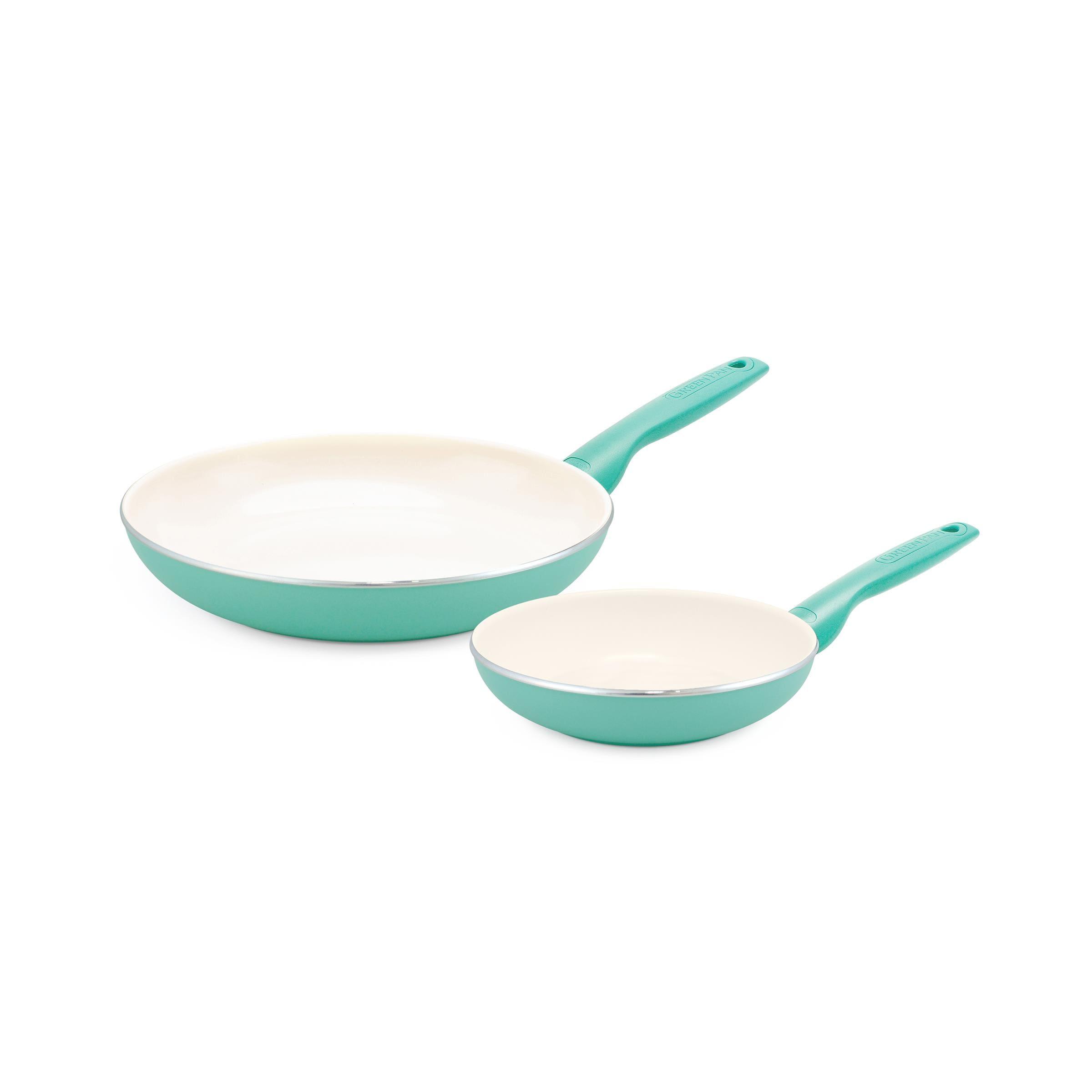 GreenPan Rio Healthy Ceramic Nonstick 8" and 10" Frying Pan Set