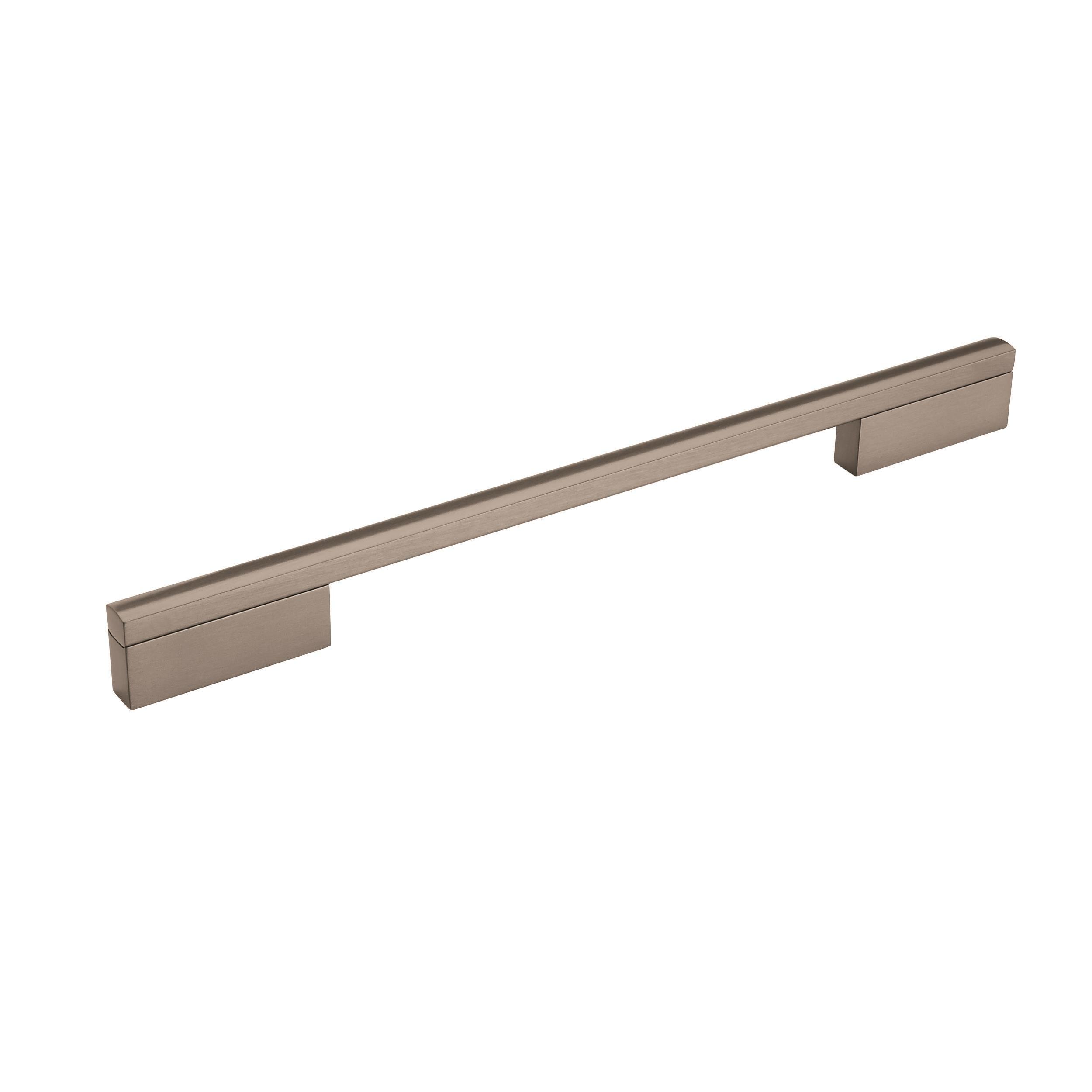 Separa 12.63'' Brushed Nickel Modern Cabinet Pull