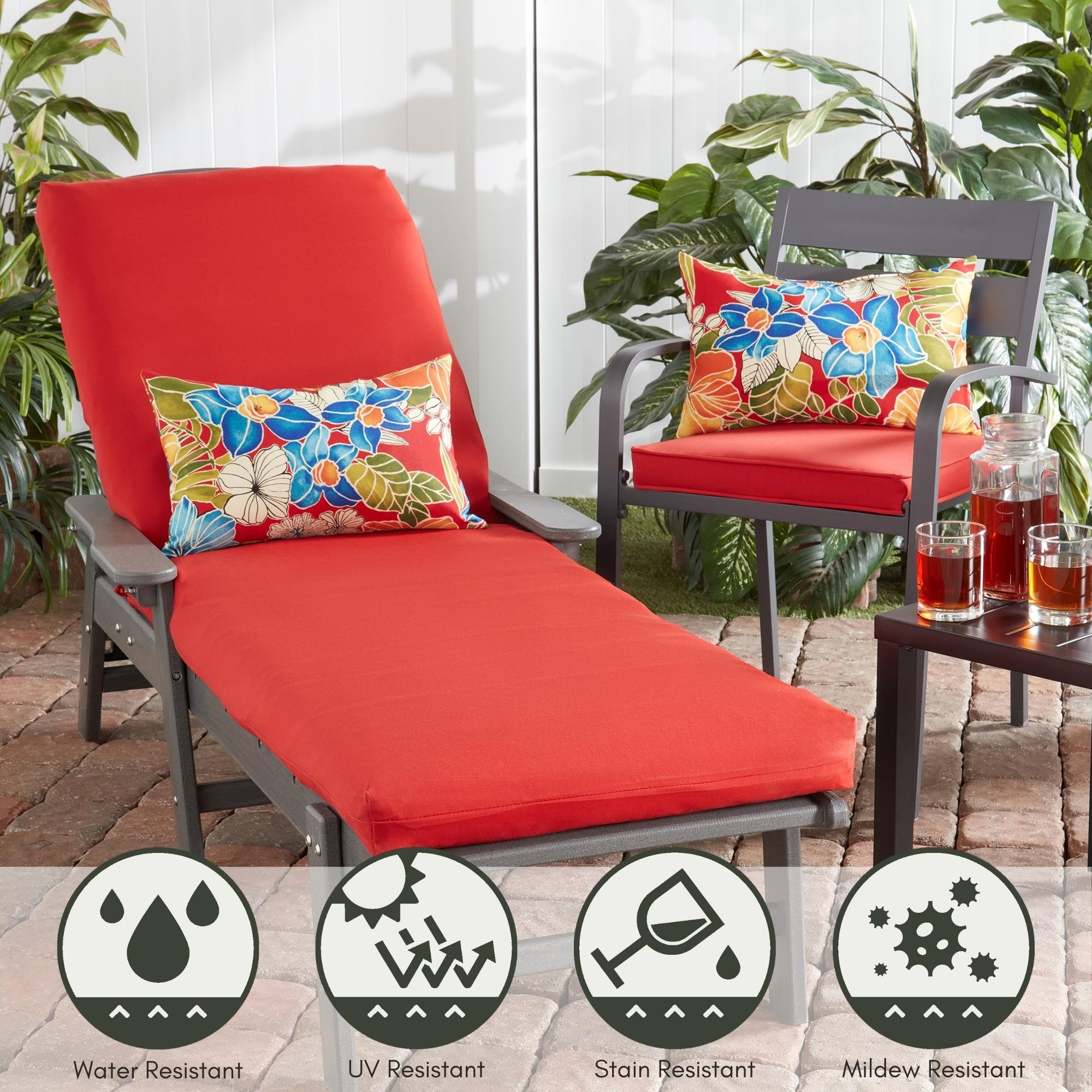 Indoor/Outdoor Reversible Throw Pillow