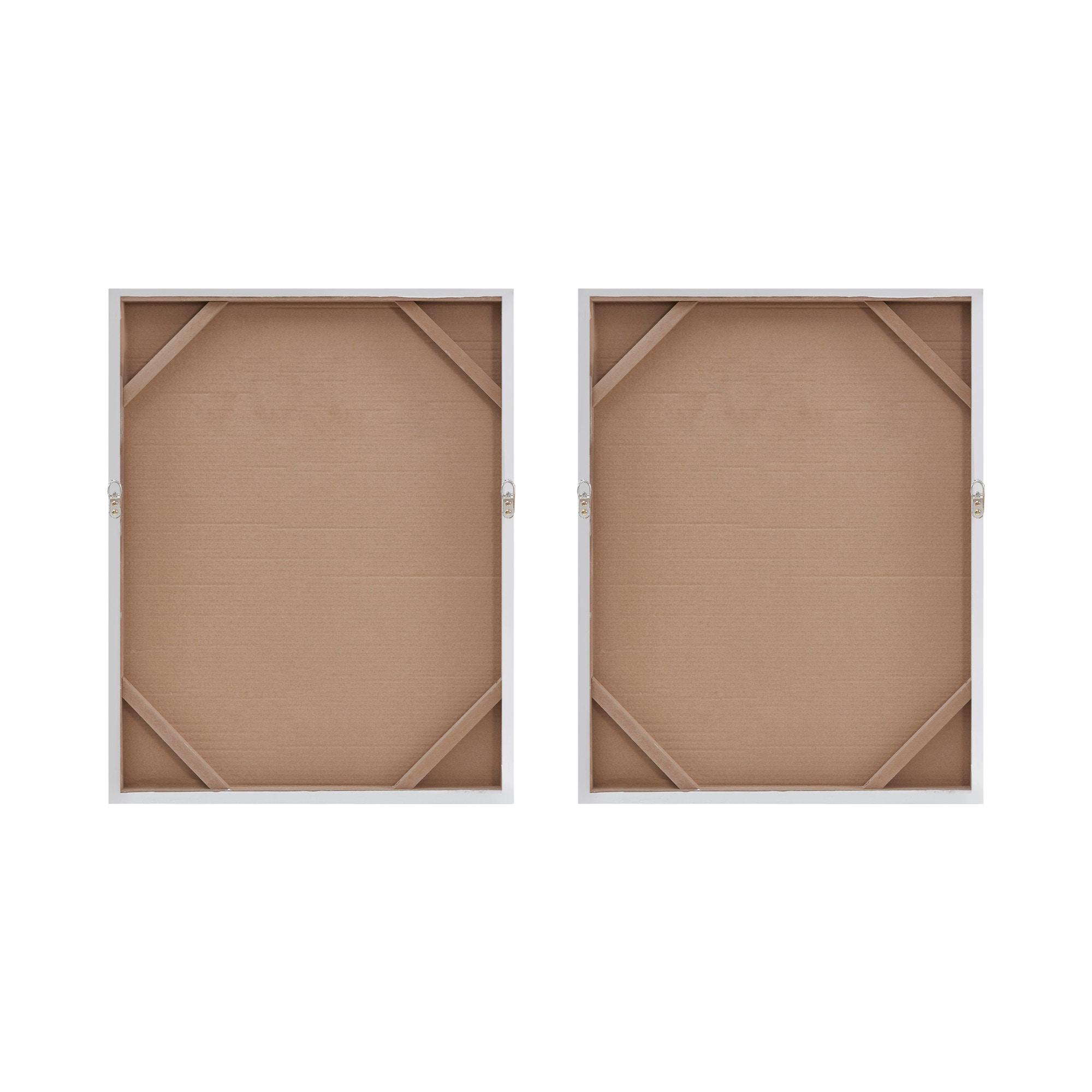 Ivy Bronx Heavily Embellished 2-Piece Abstract Canvas Wall Art Set – Modern Metallic Accents & Textured Design