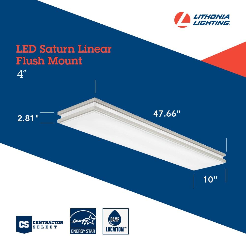 Lithonia Lighting - Saturn - 47.66 Inch 35W LED Linear Flush Mount