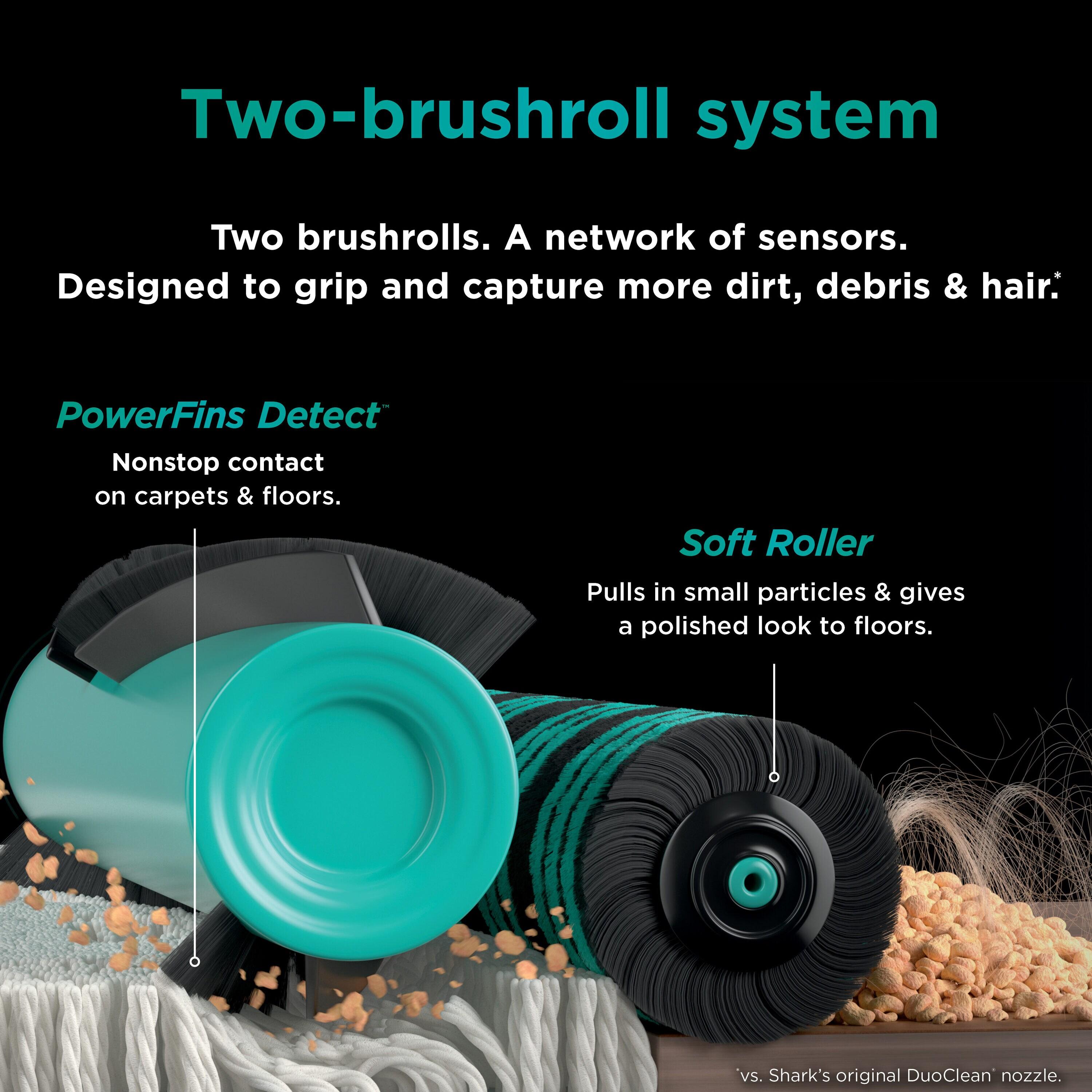 Shark ® POWERDETECT Upright Vacuum with DuoClean Detect Technology
