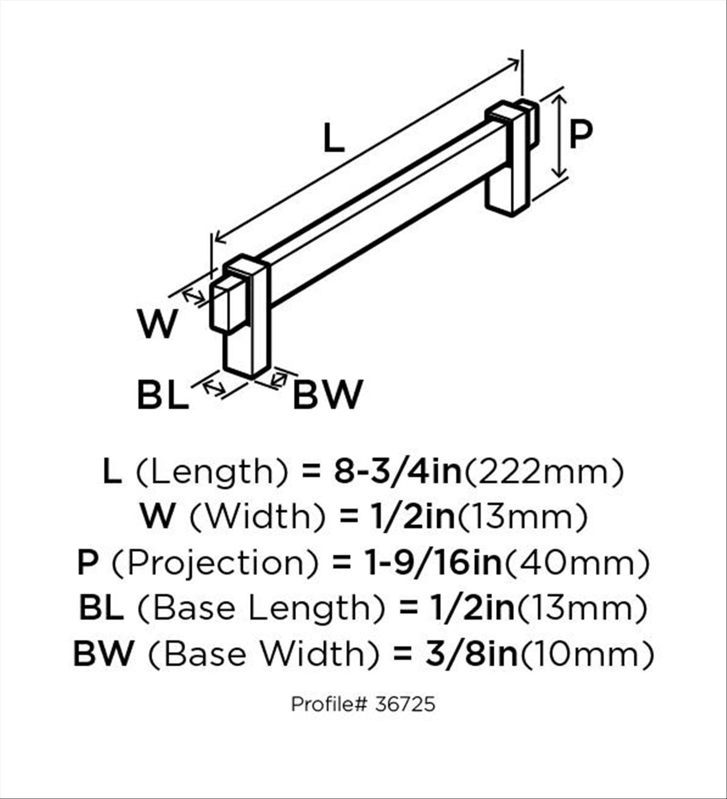 Mulino Center to Center Bar Pull
