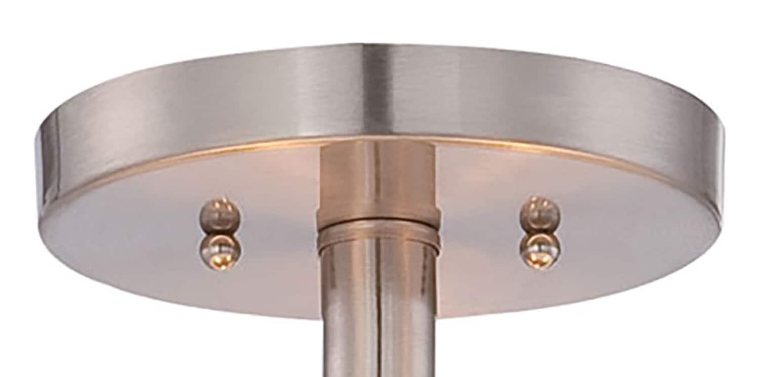 Minka Lavery - Parsons Studio - 3 Light Semi-Flush Mount in Transitional Style -