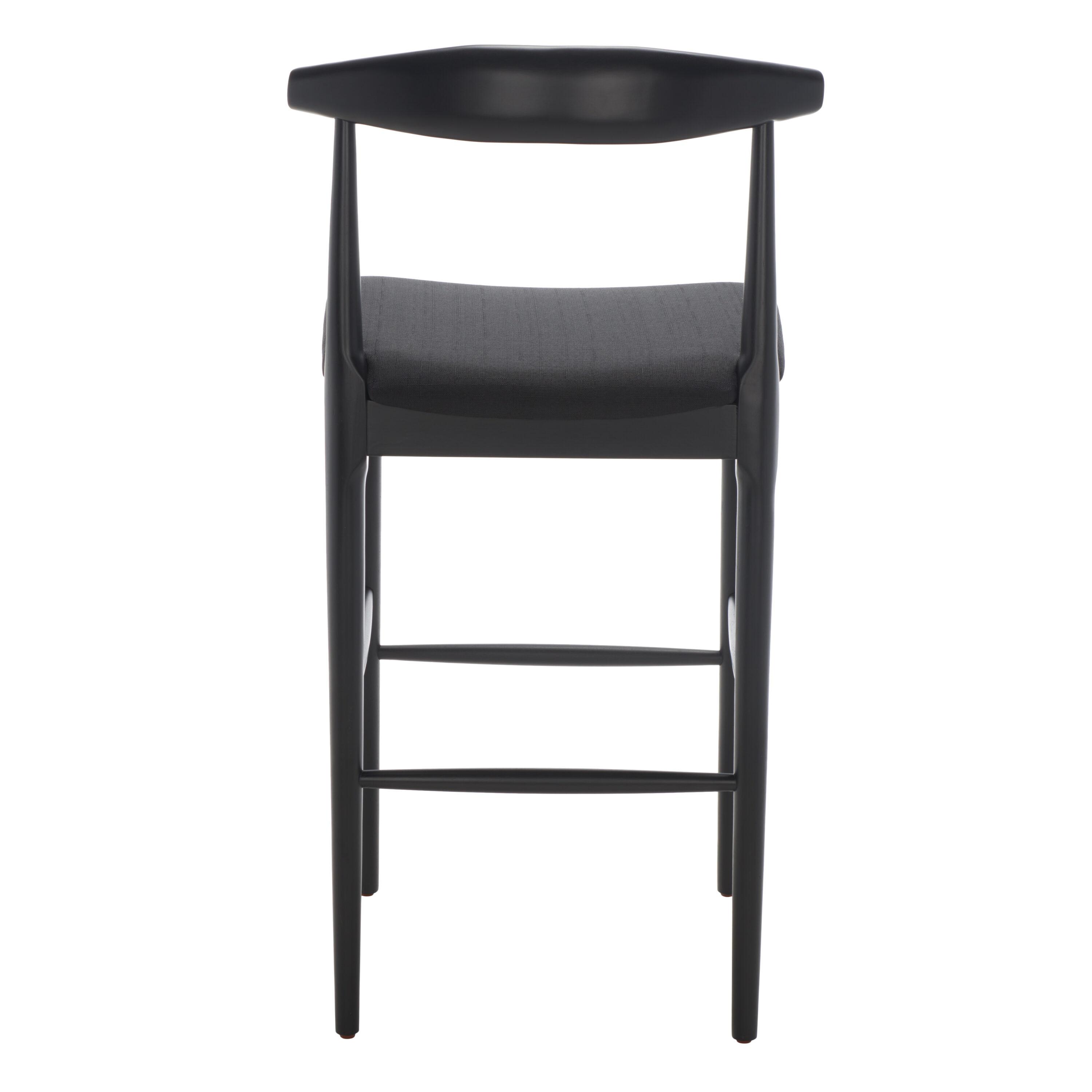 Lionel Retro Bar Stool - BST1503 - Black - Safavieh