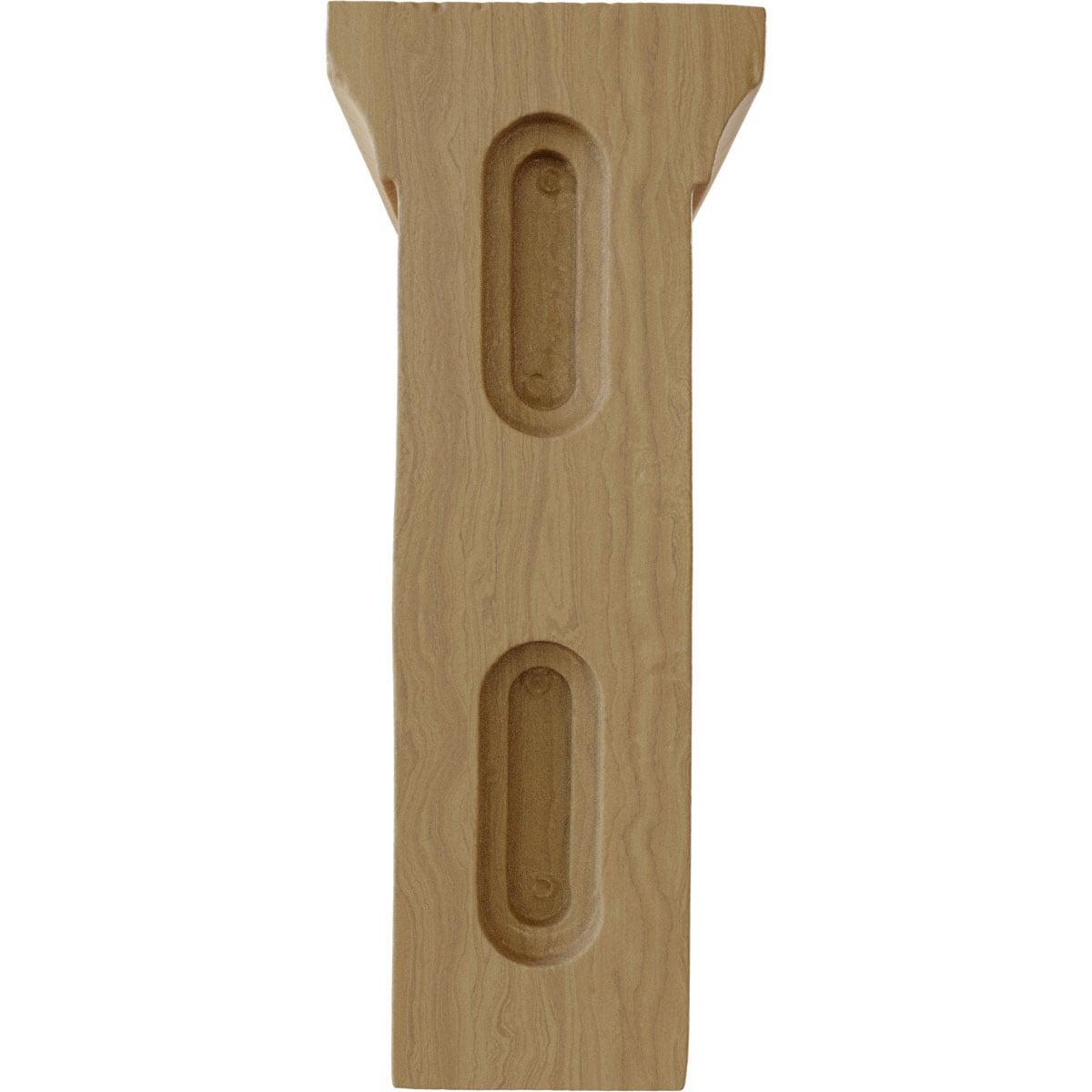 Ekena Millwork 2 1/2"W x 4"D x 6"H Small Gomez Wood Bracket, Cherry