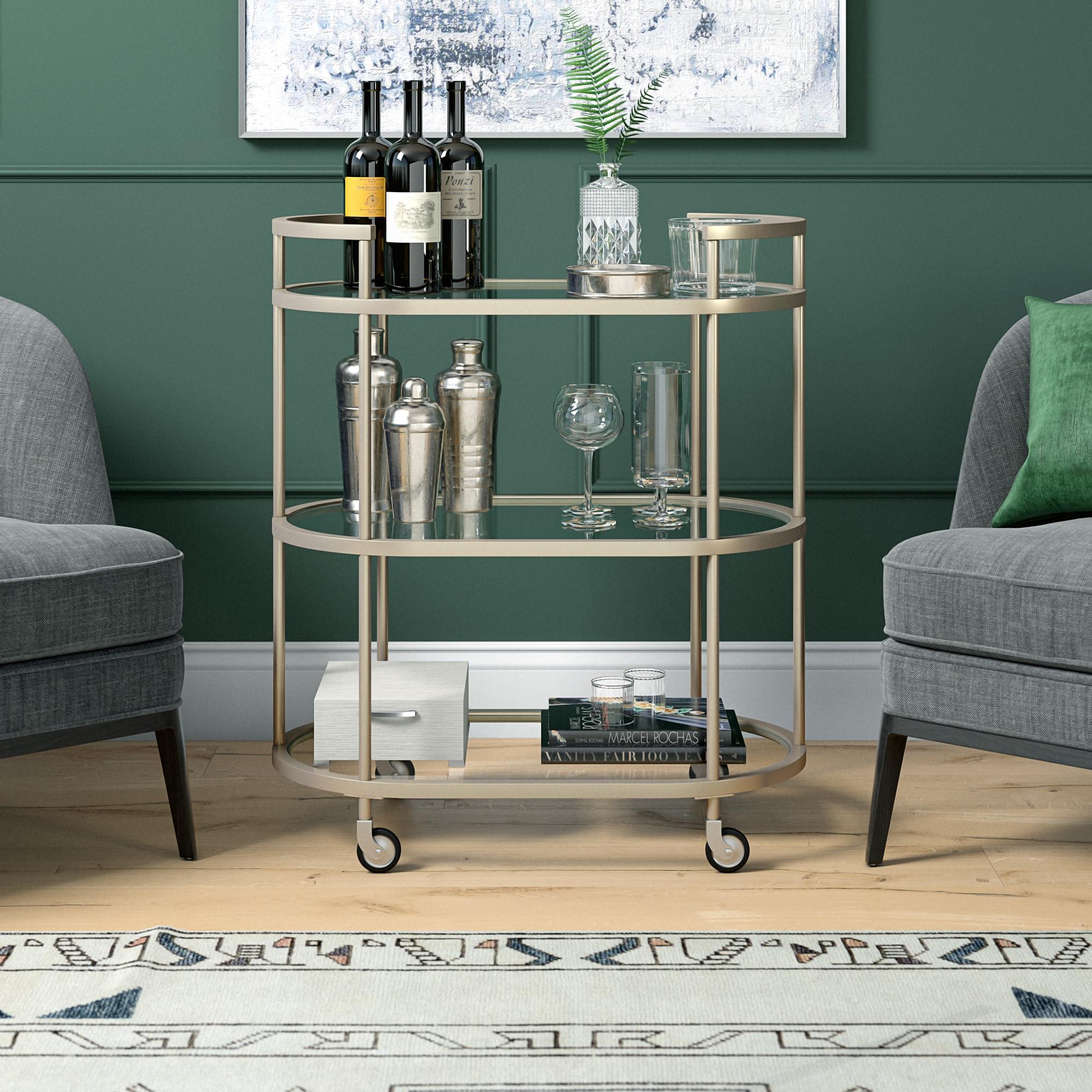 Rosario Metal Bar Cart